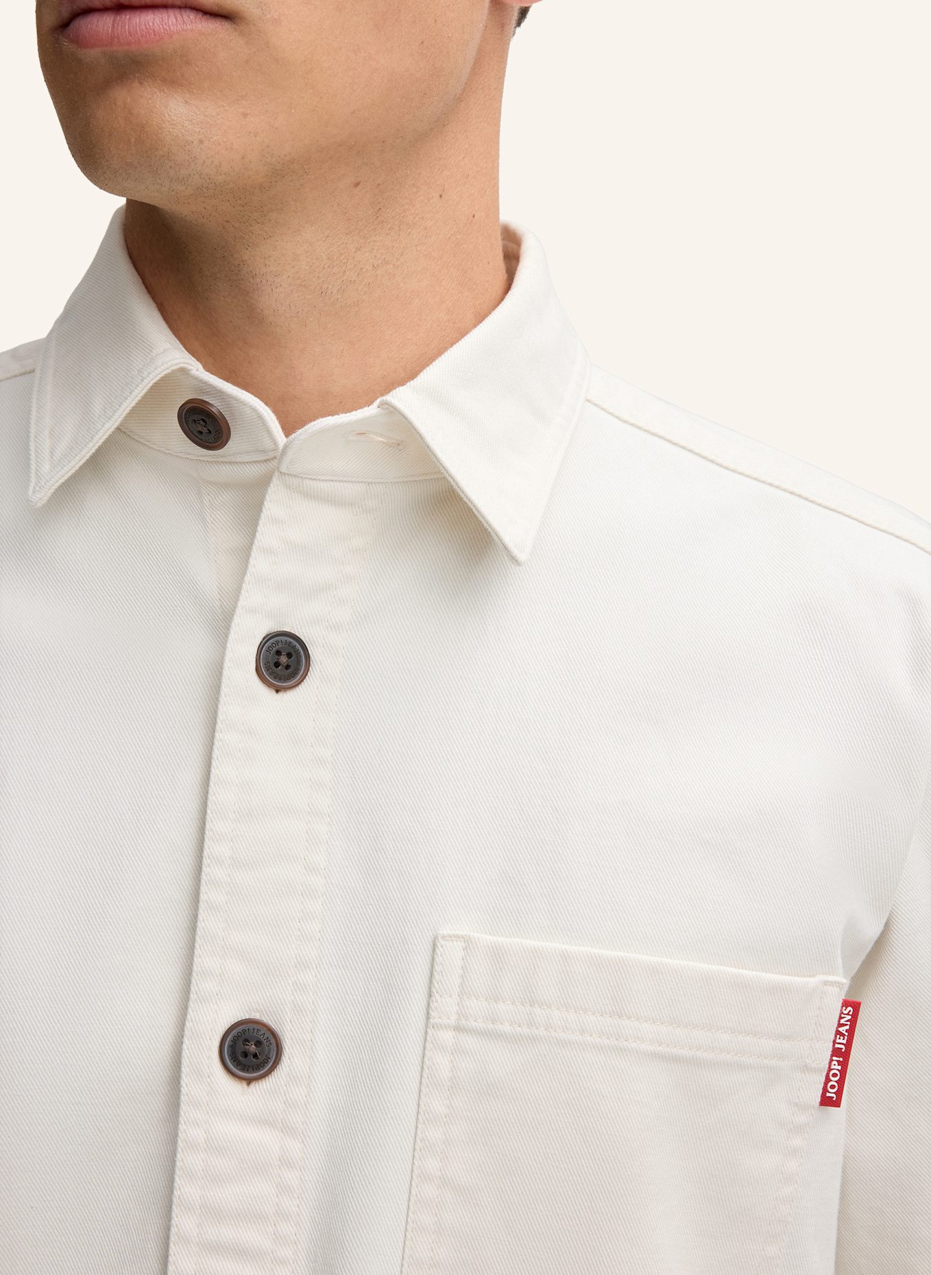 JOOP! JEANS Overshirt: WEISS