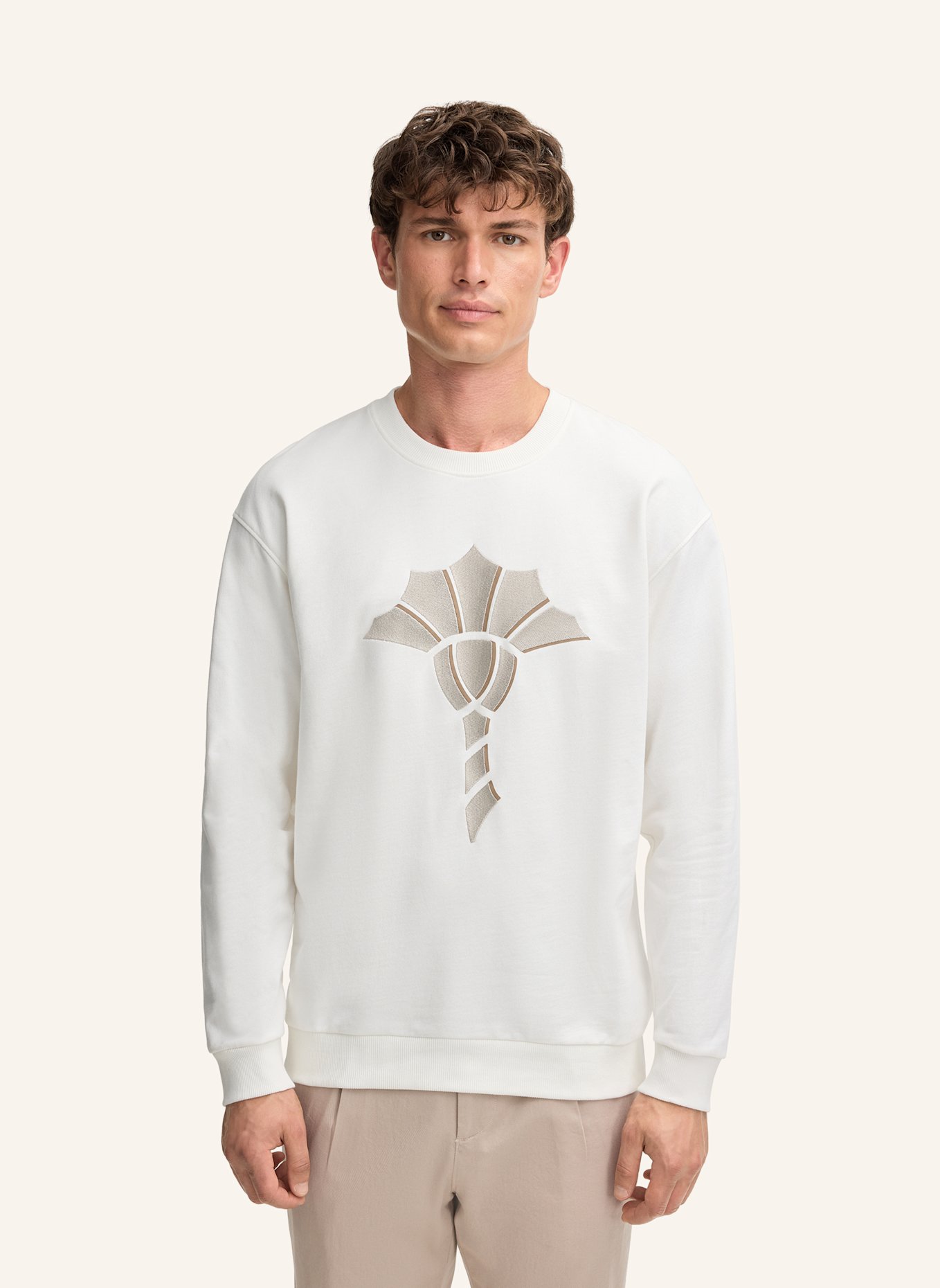 JOOP! Sweatshirt: WEISS