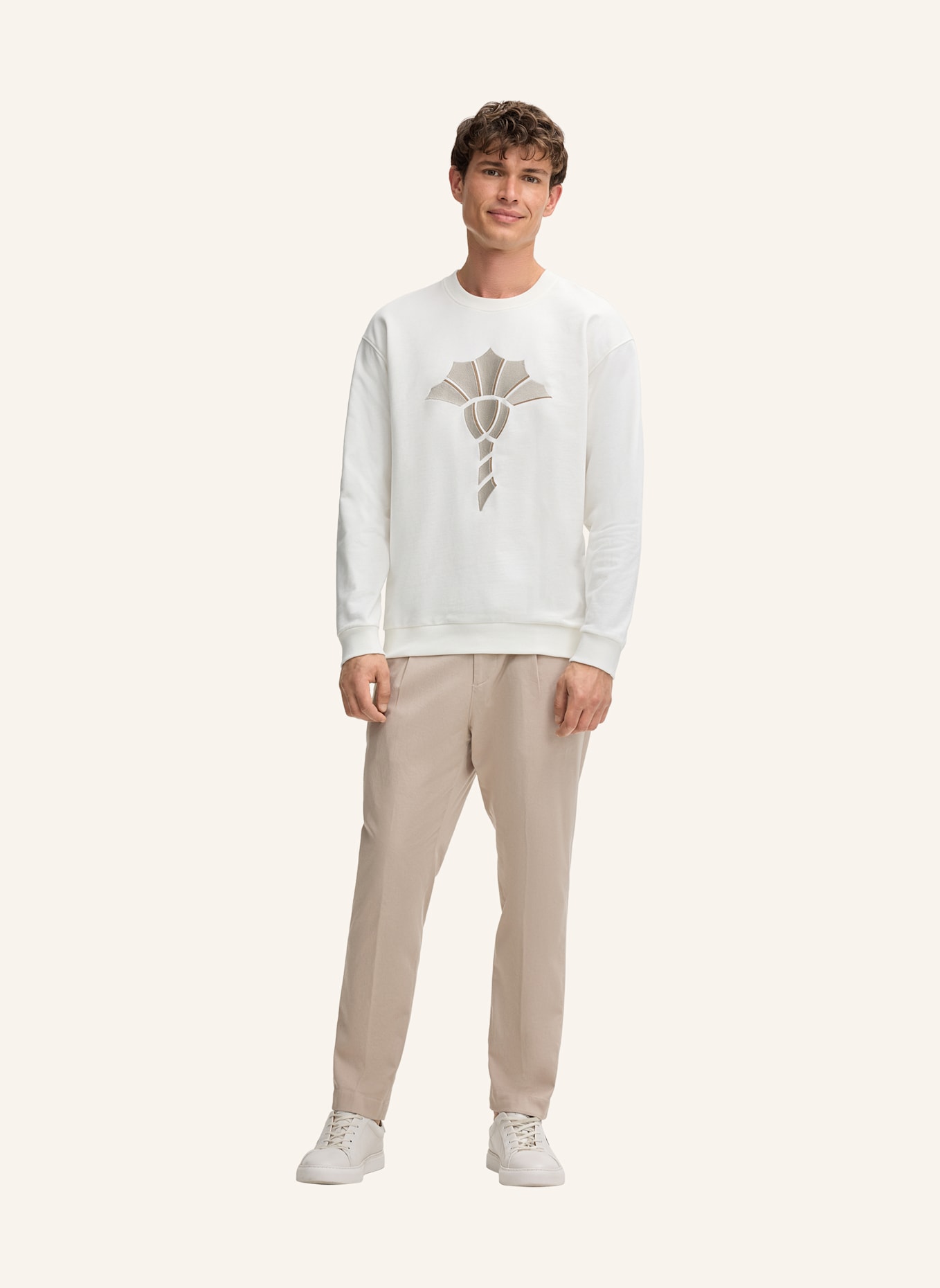 JOOP! Sweatshirt: WEISS