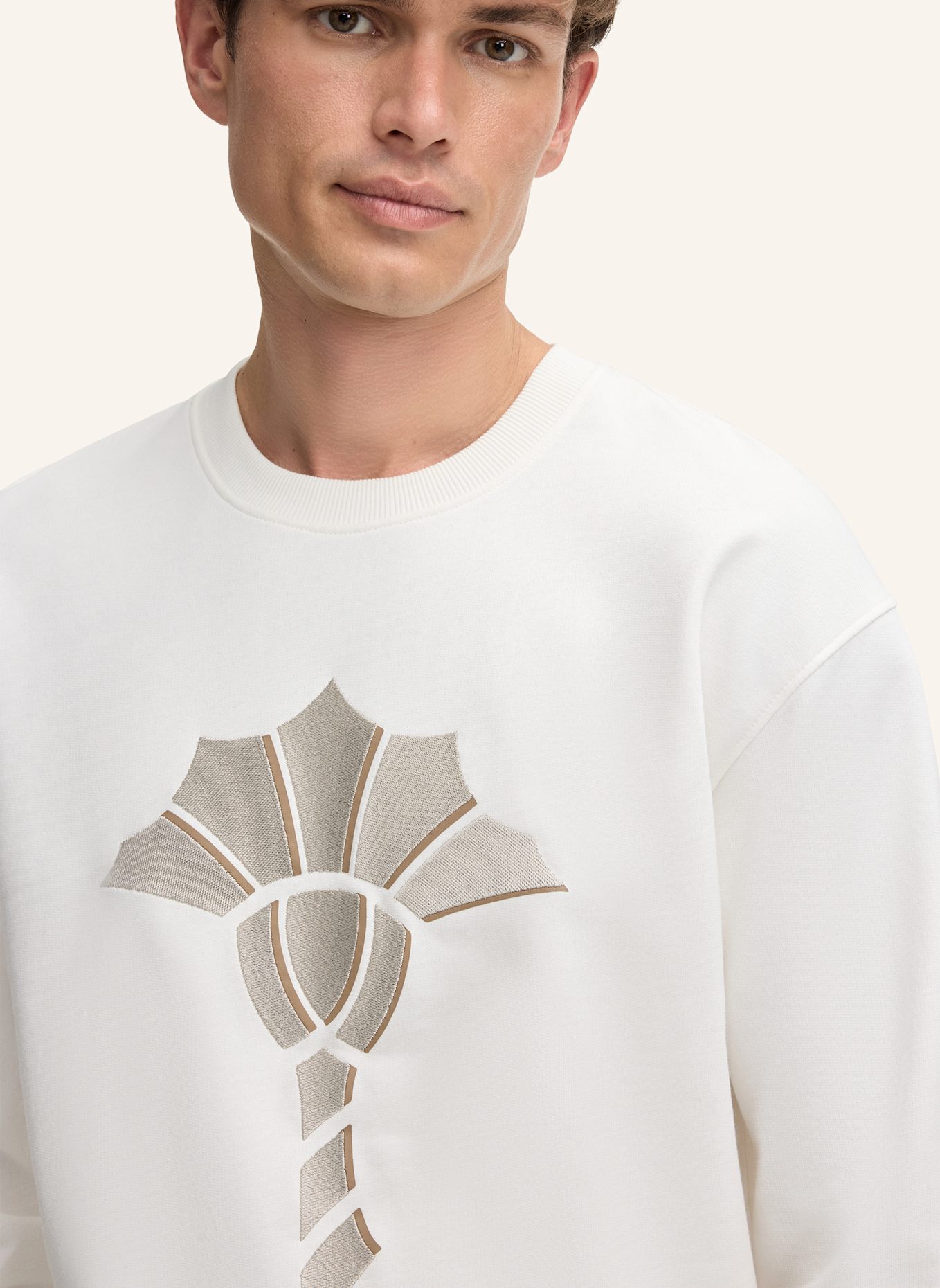 JOOP! Sweatshirt: WEISS