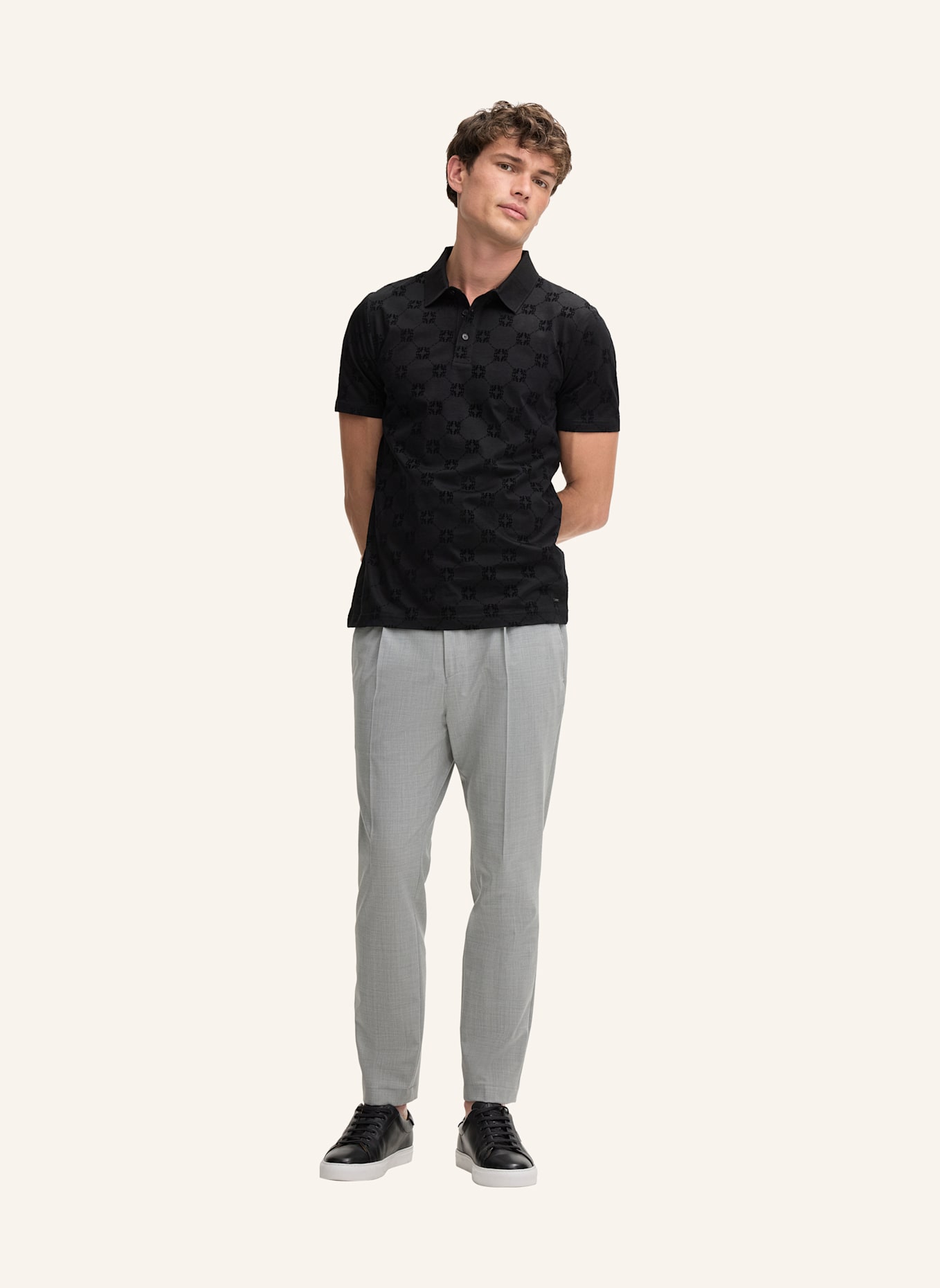 JOOP! Poloshirt Modern Fit: SCHWARZ