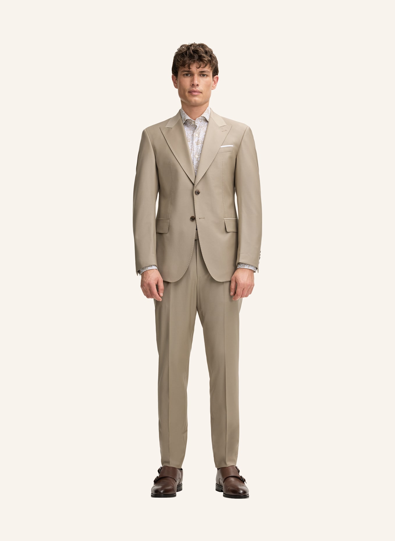 JOOP! Hose Slim Fit: BEIGE