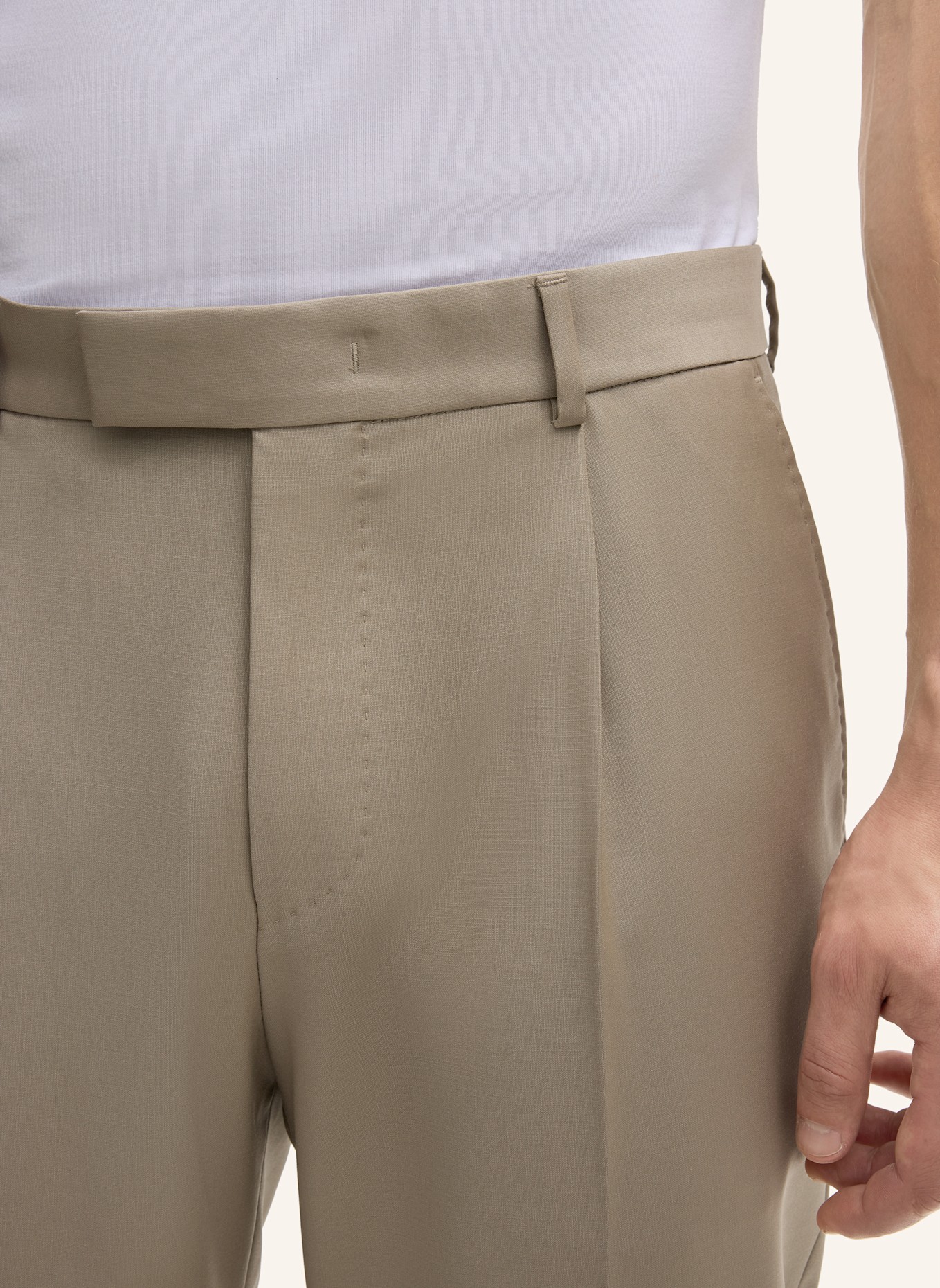 JOOP! Hose Slim Fit: BEIGE