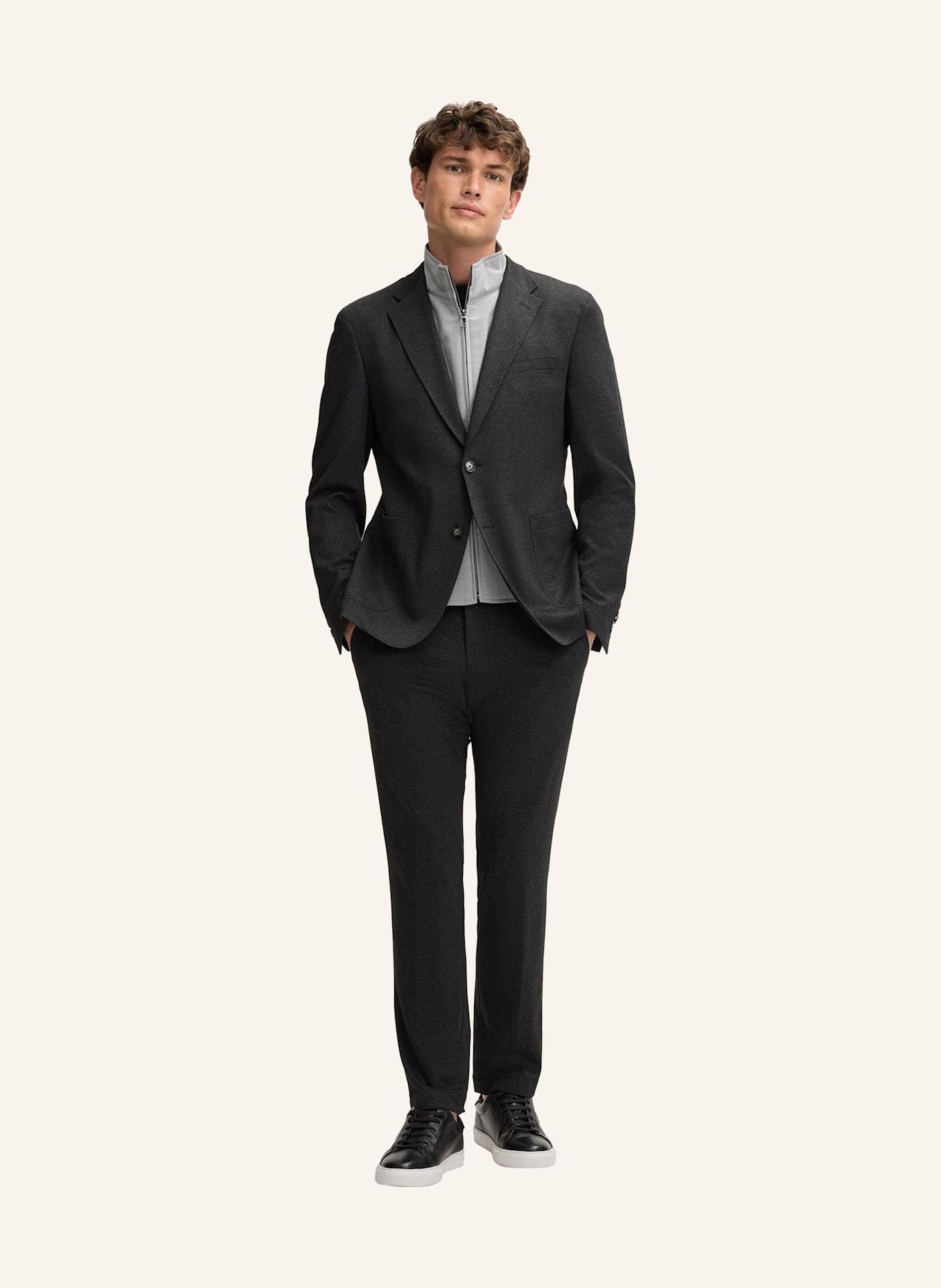 JOOP! Sakko Slim Fit: DUNKELGRAU