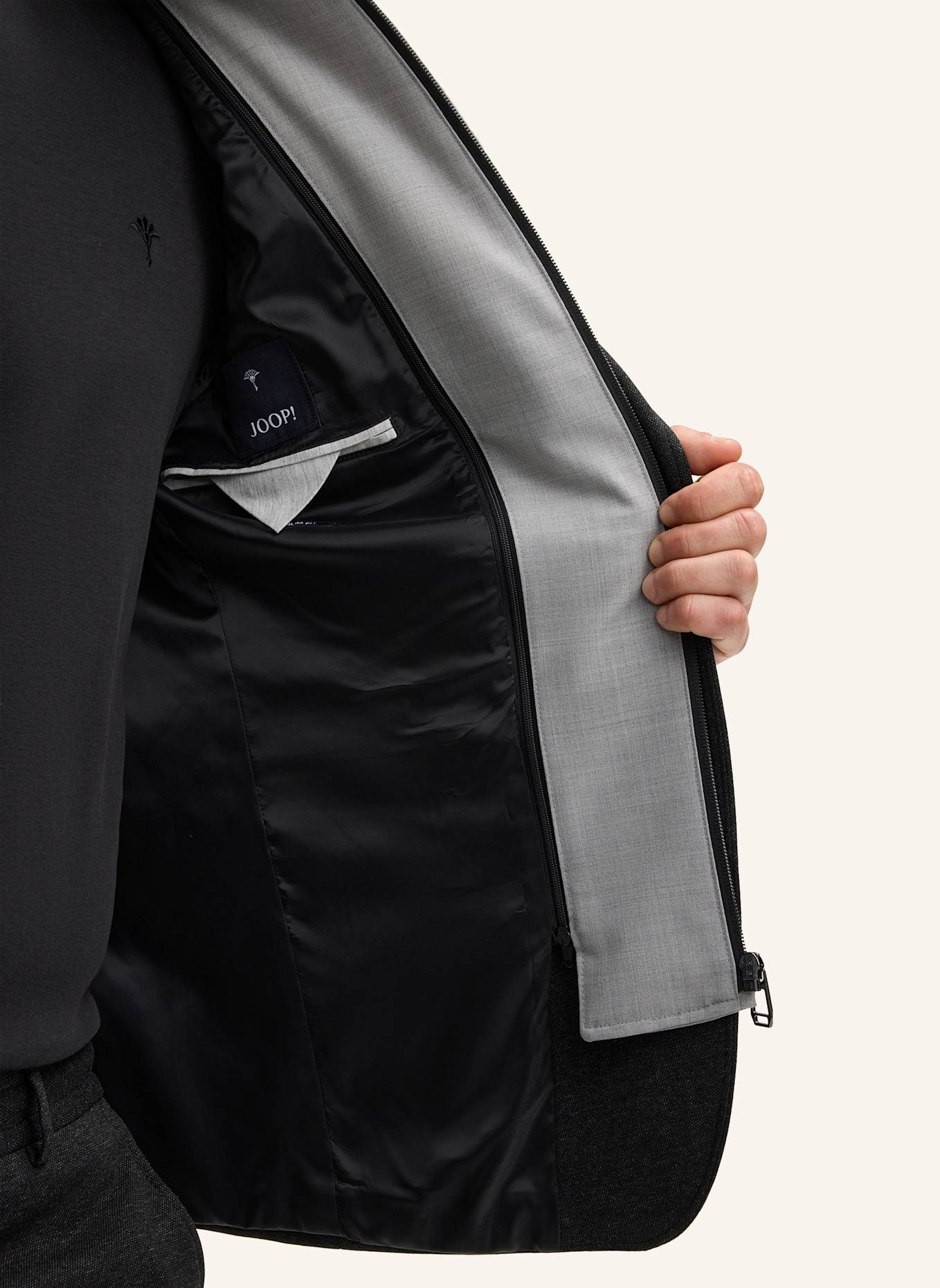JOOP! Sakko Slim Fit: DUNKELGRAU