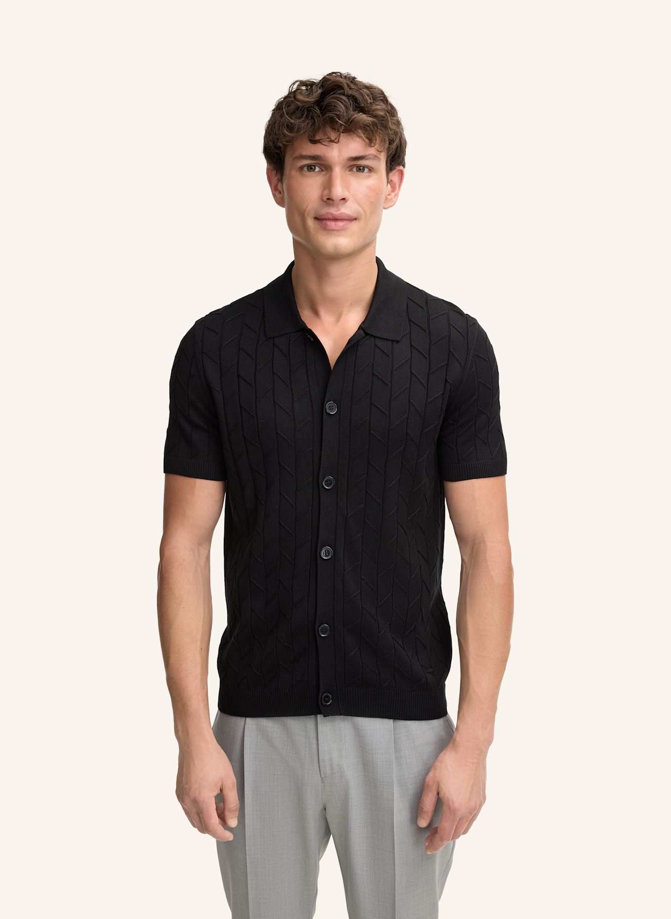 JOOP! Poloshirt Modern Fit: SCHWARZ