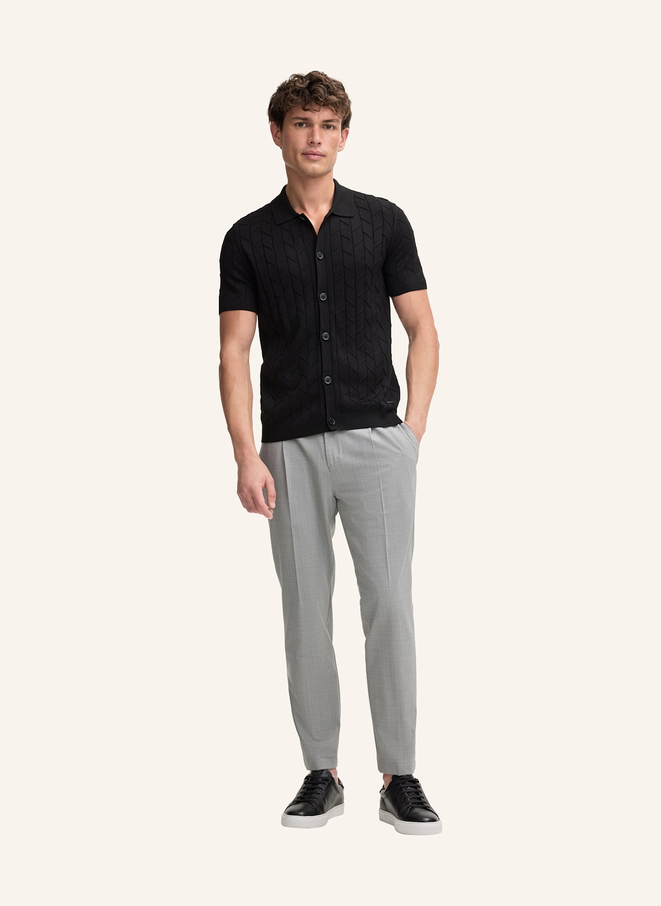 JOOP! Poloshirt Modern Fit: SCHWARZ