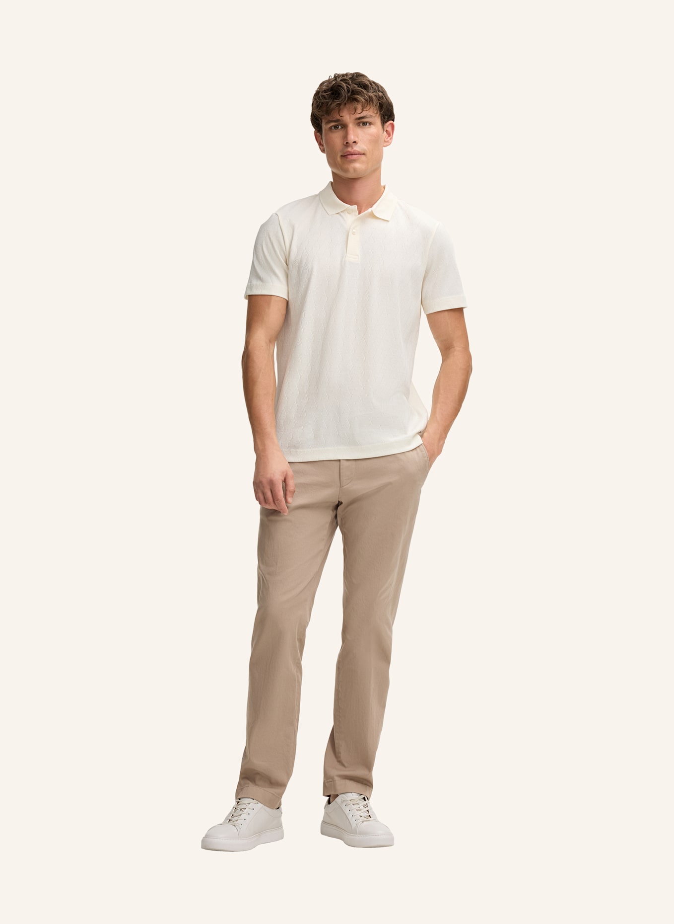 JOOP! Shirt Modern Fit: CREME