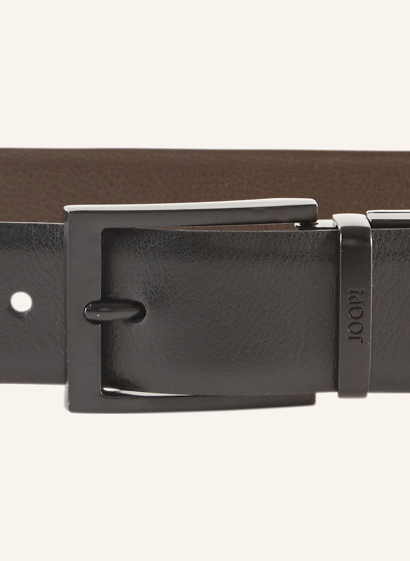 JOOP! Ledergürtel: SCHWARZ