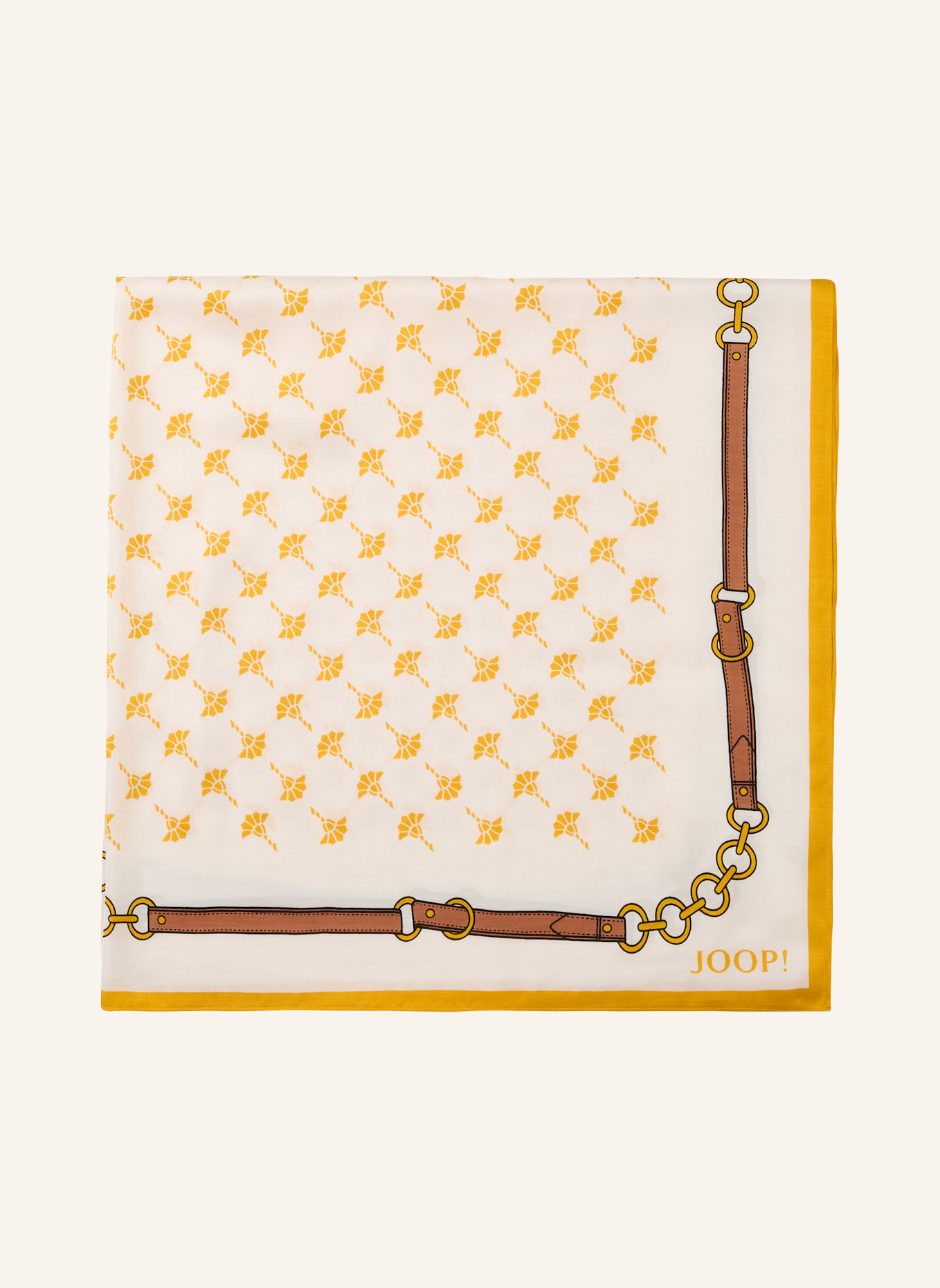 JOOP! Tuch ARYA: ECRU/ GELB
