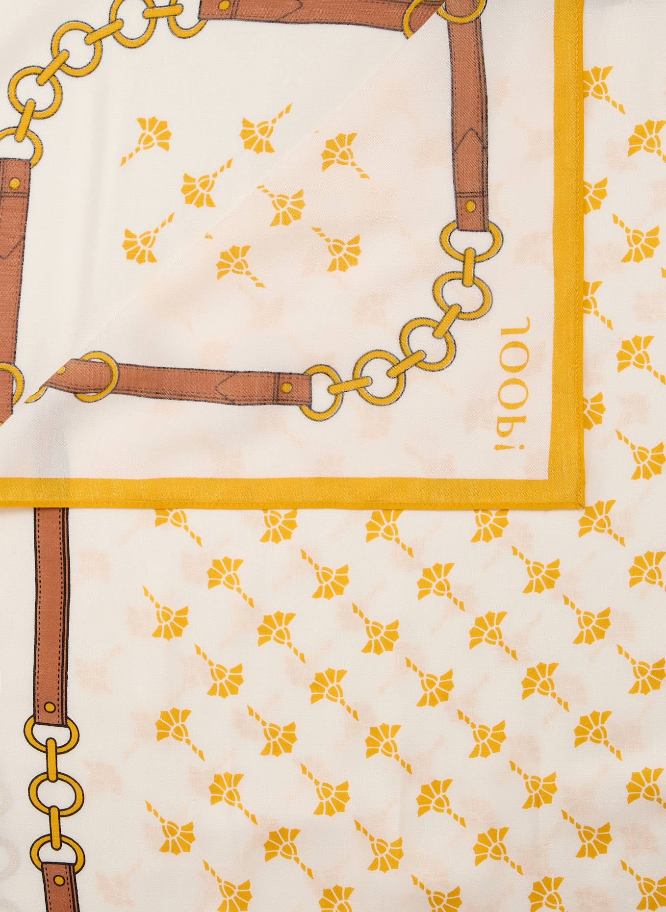 JOOP! Tuch ARYA: ECRU/ GELB