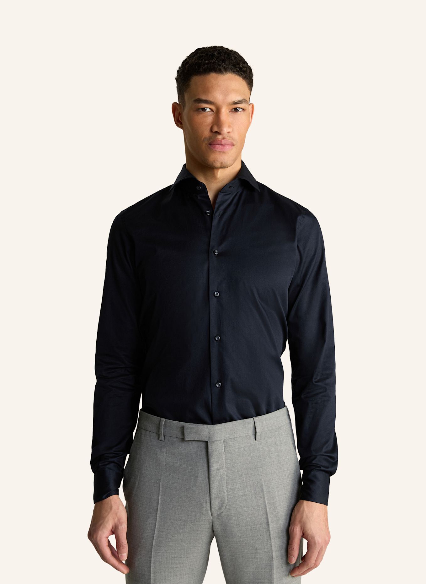 JOOP! Hemd Slim Fit: DUNKELBLAU