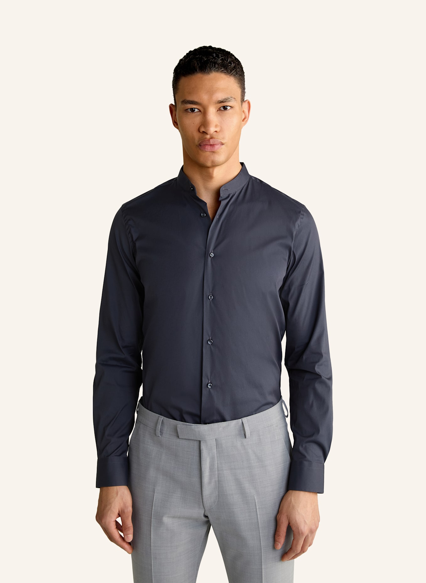 JOOP! Hemd Slim Fit: DUNKELBLAU