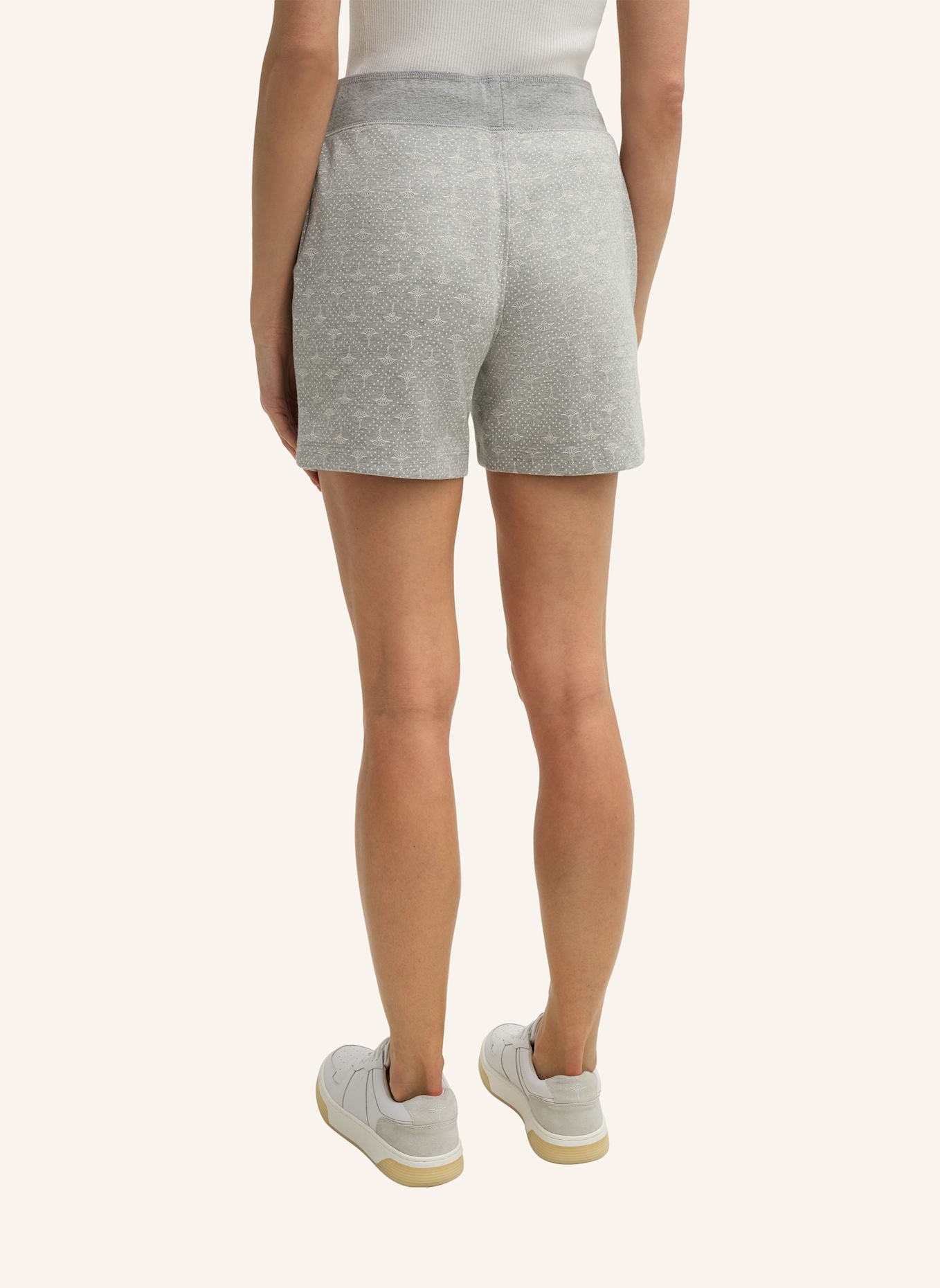 JOOP! Shorts: GRAU/ ECRU