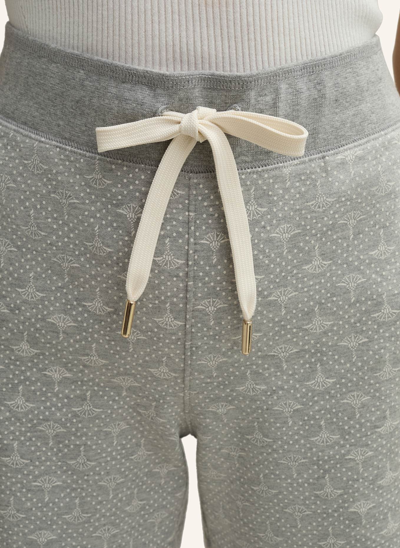 JOOP! Shorts: GRAU/ ECRU