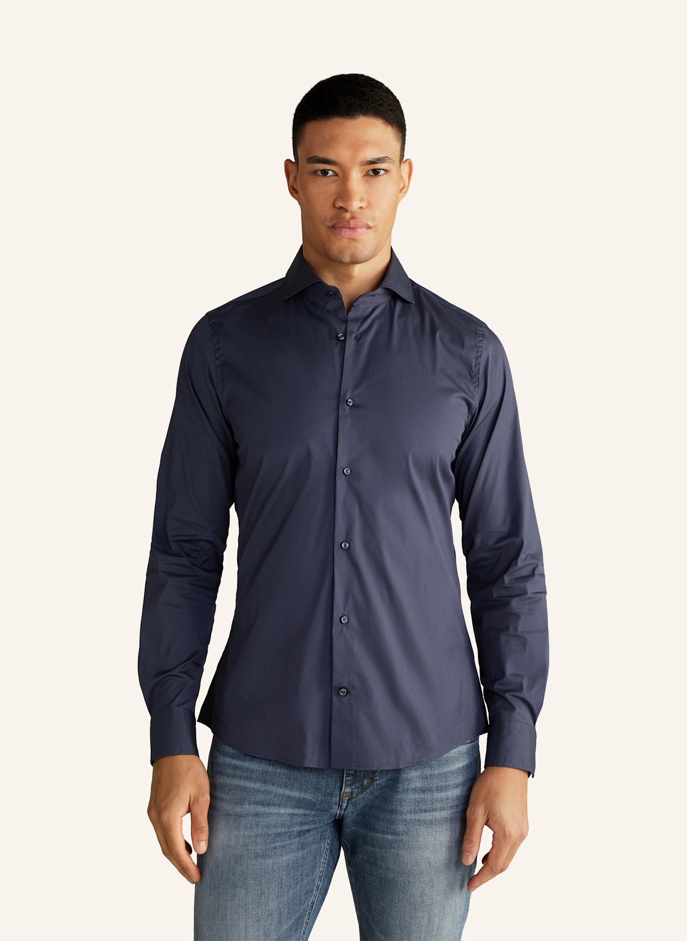 JOOP! Hemd Extra Slim Fit: DUNKELBLAU