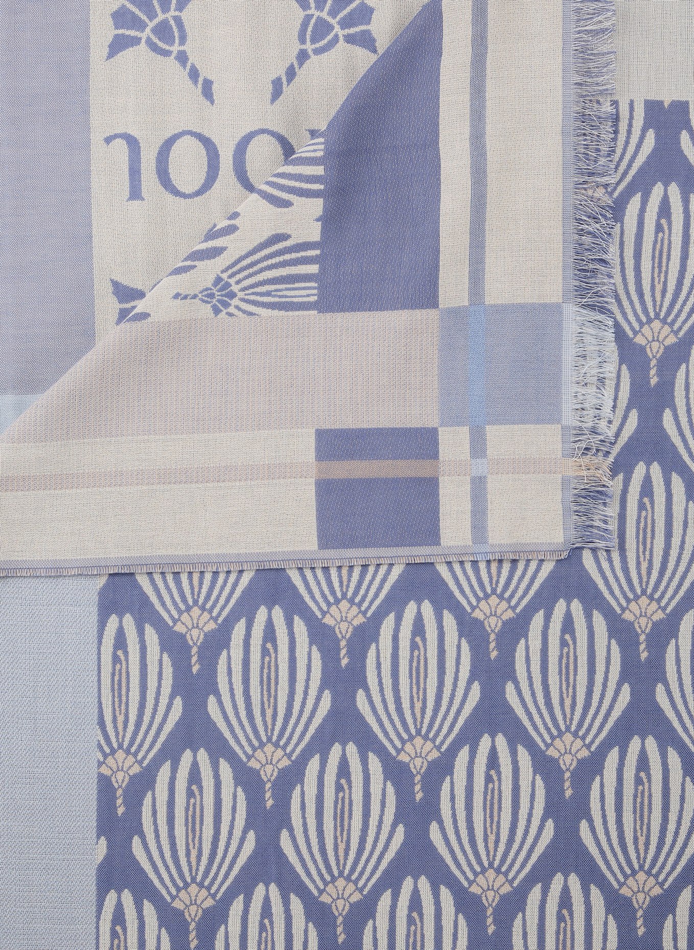 JOOP! Schal ALESSIA: BEIGE/ BLAU