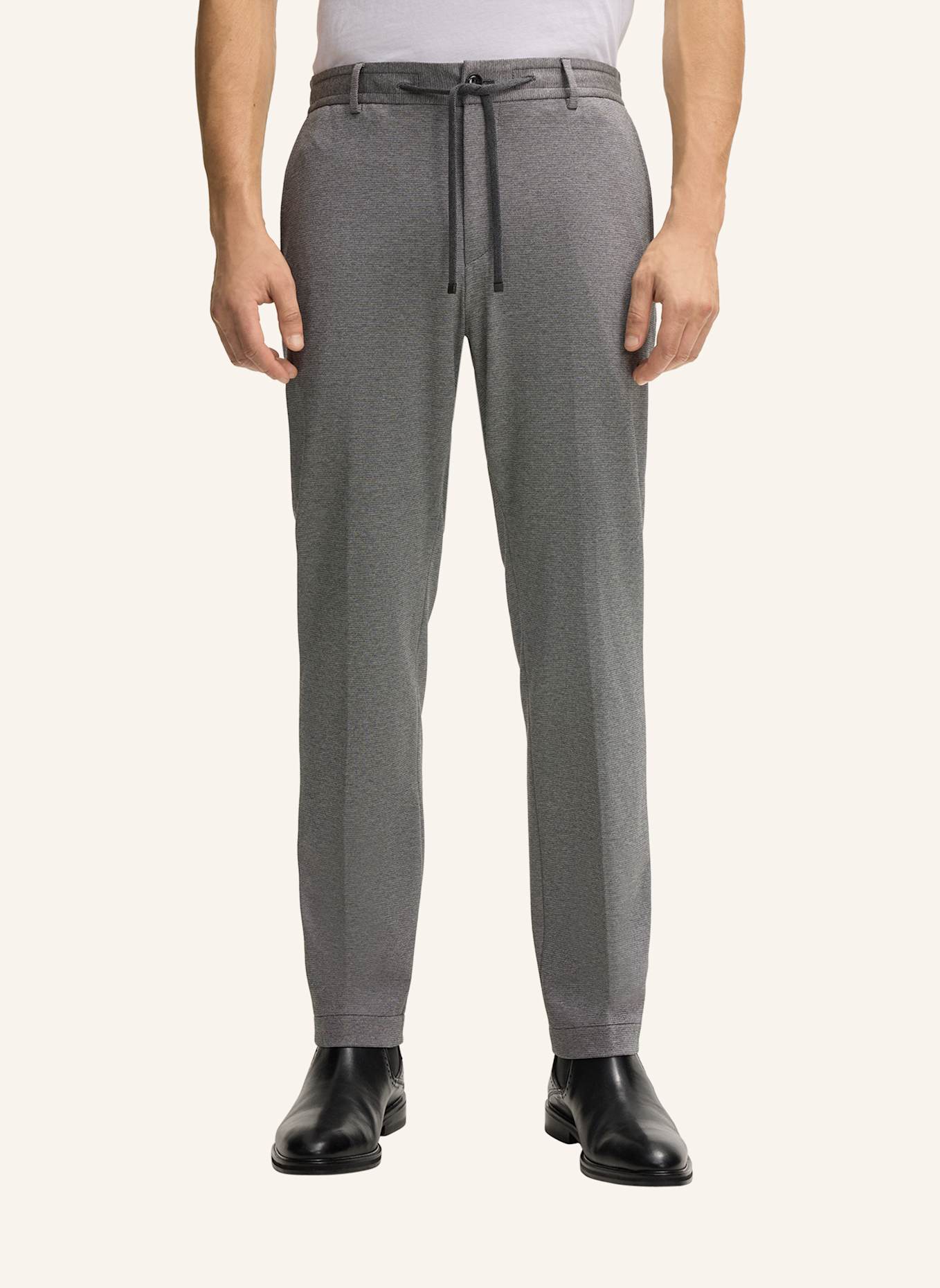 JOOP! Anzughose SAKE im Jogging-Stil Slim Fit: GRAU