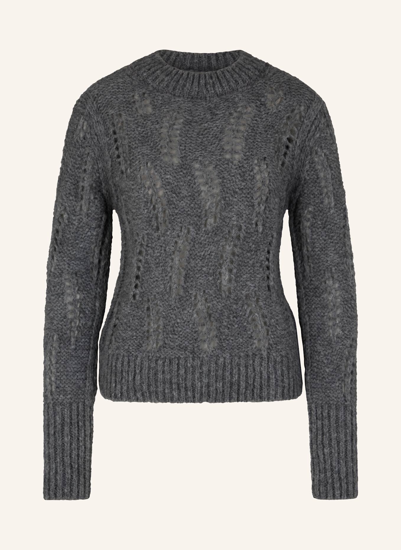JOOP! Pullover KALMA mit Alpaka: GRAU