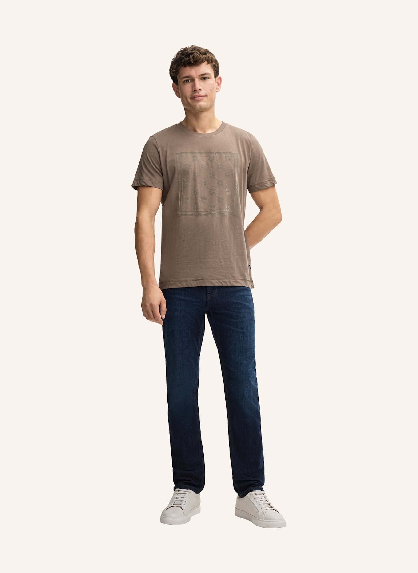 JOOP! T-Shirt: TAUPE
