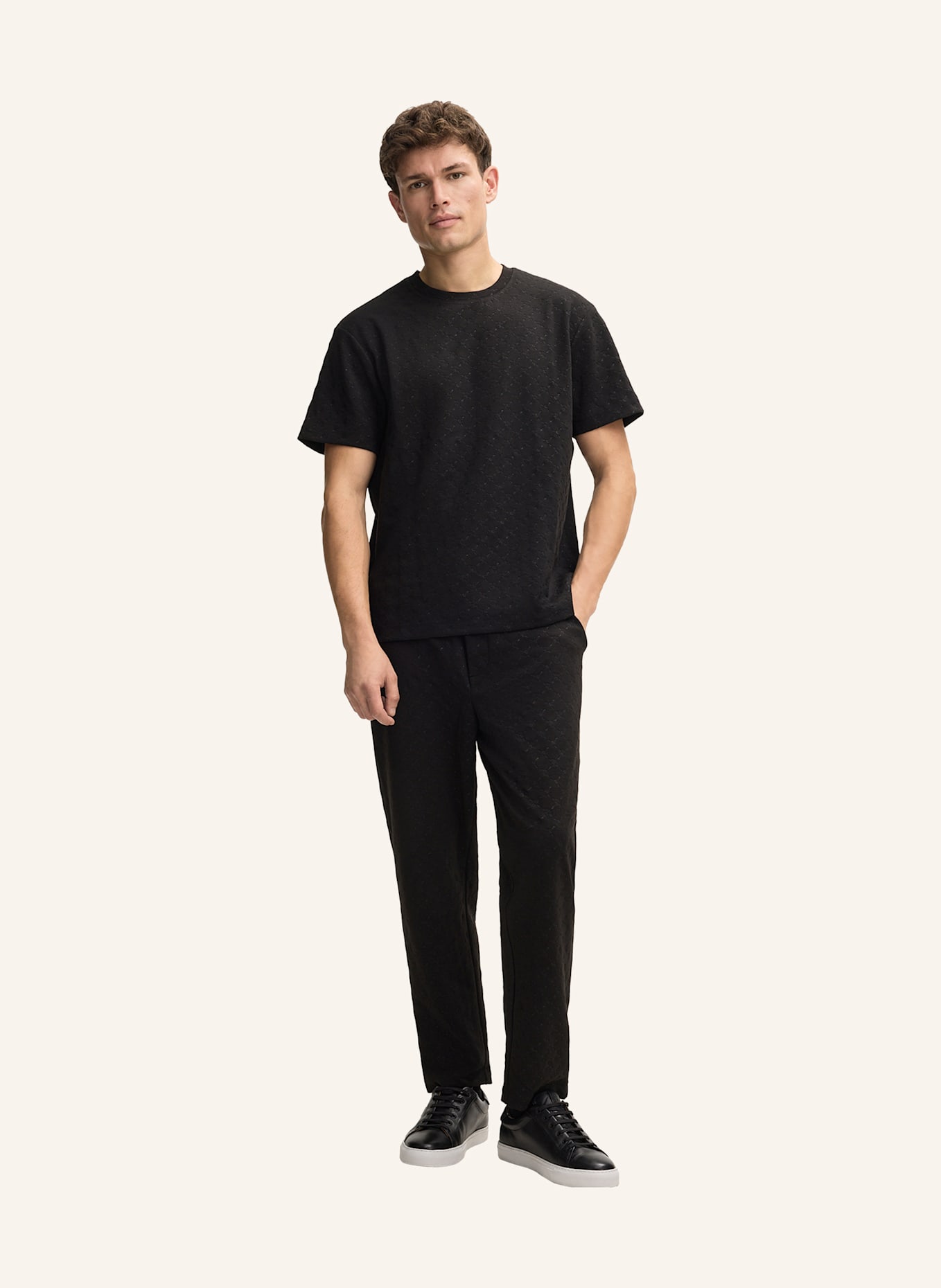 JOOP! Jerseyhose Relaxed Fit: SCHWARZ