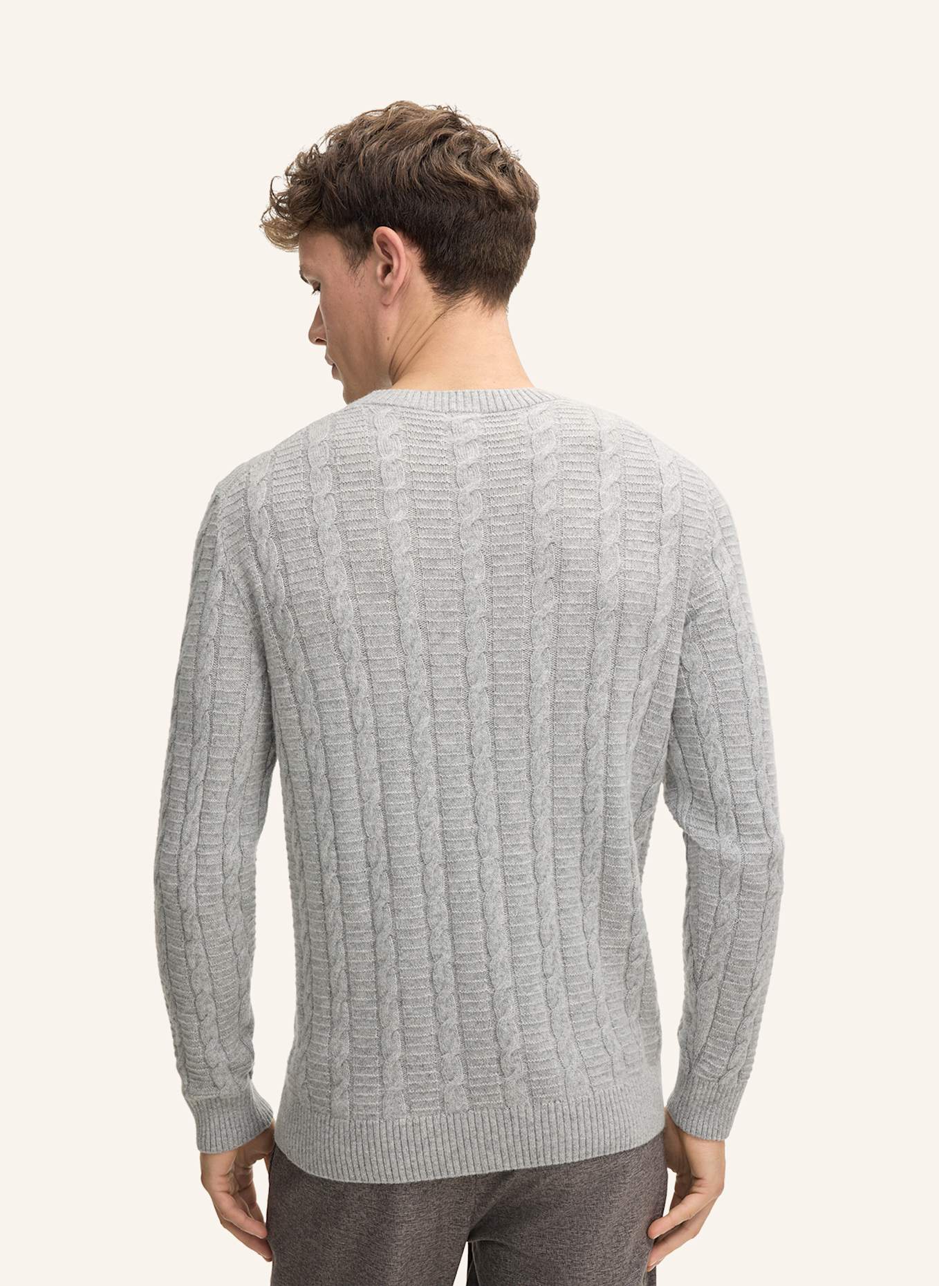 JOOP! Pullover LEVIOR: HELLGRAU