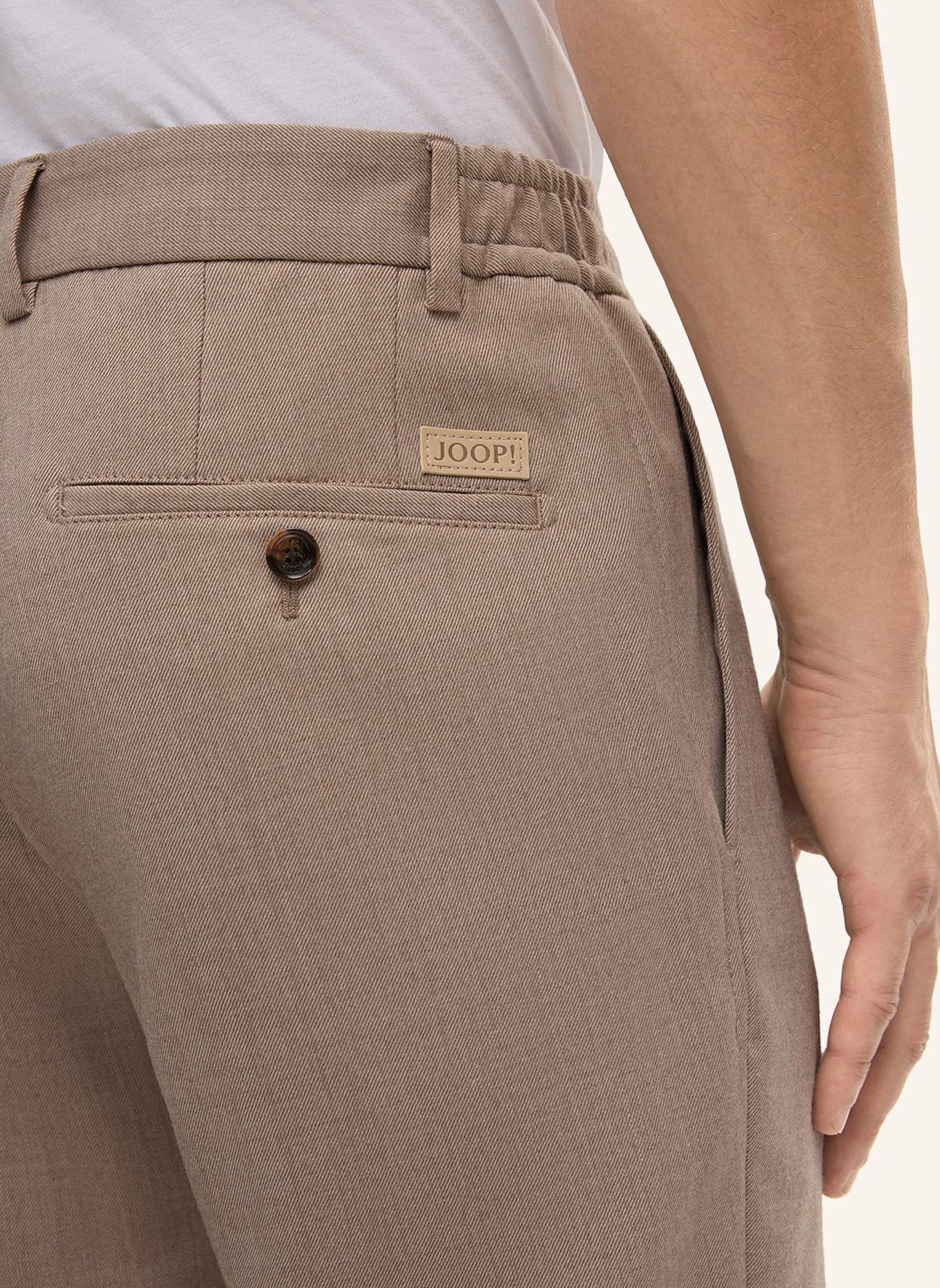 JOOP! Stoffhose Slim Fit: BEIGE