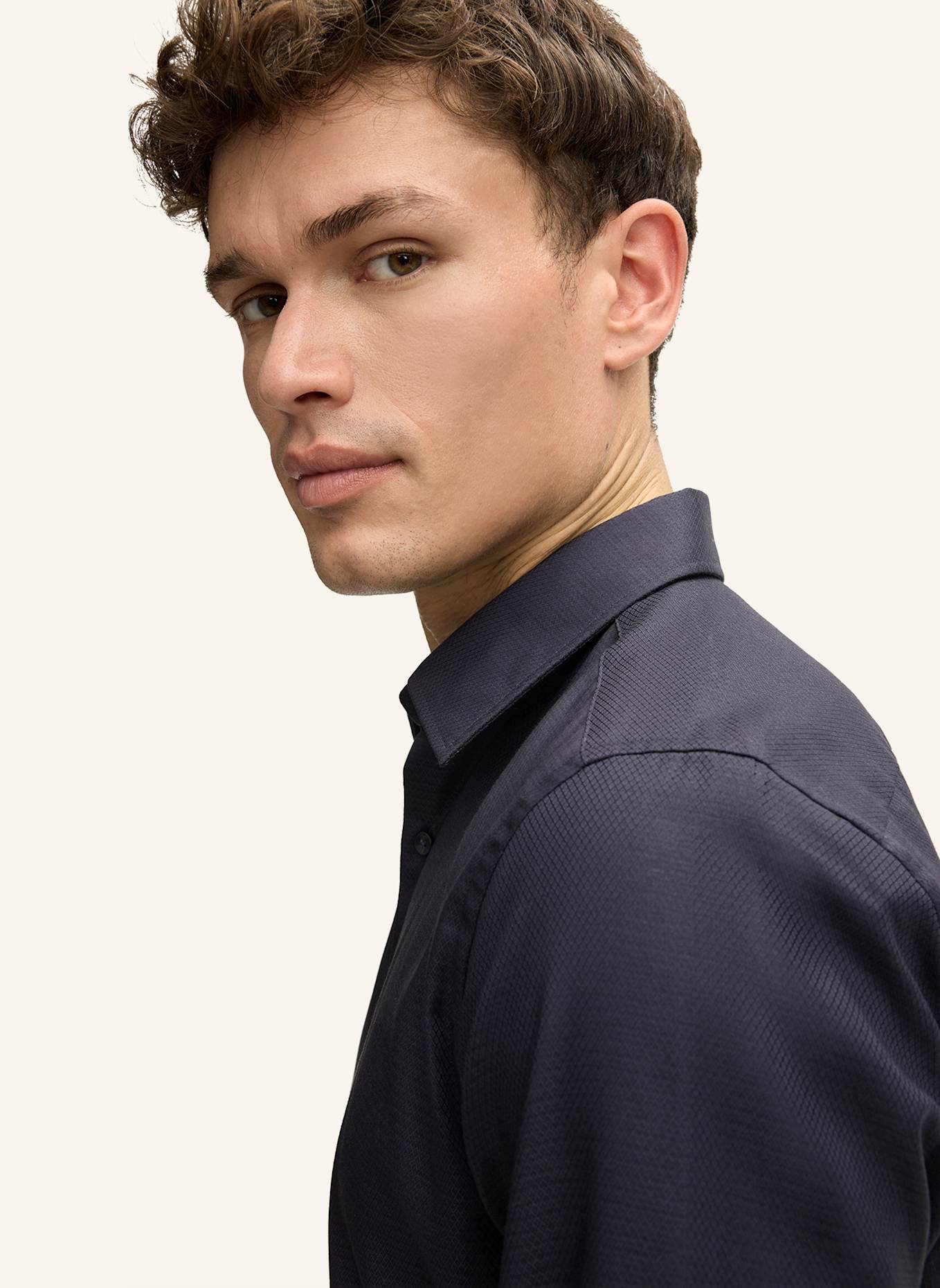 JOOP! Hemd Slim Fit: DUNKELBLAU