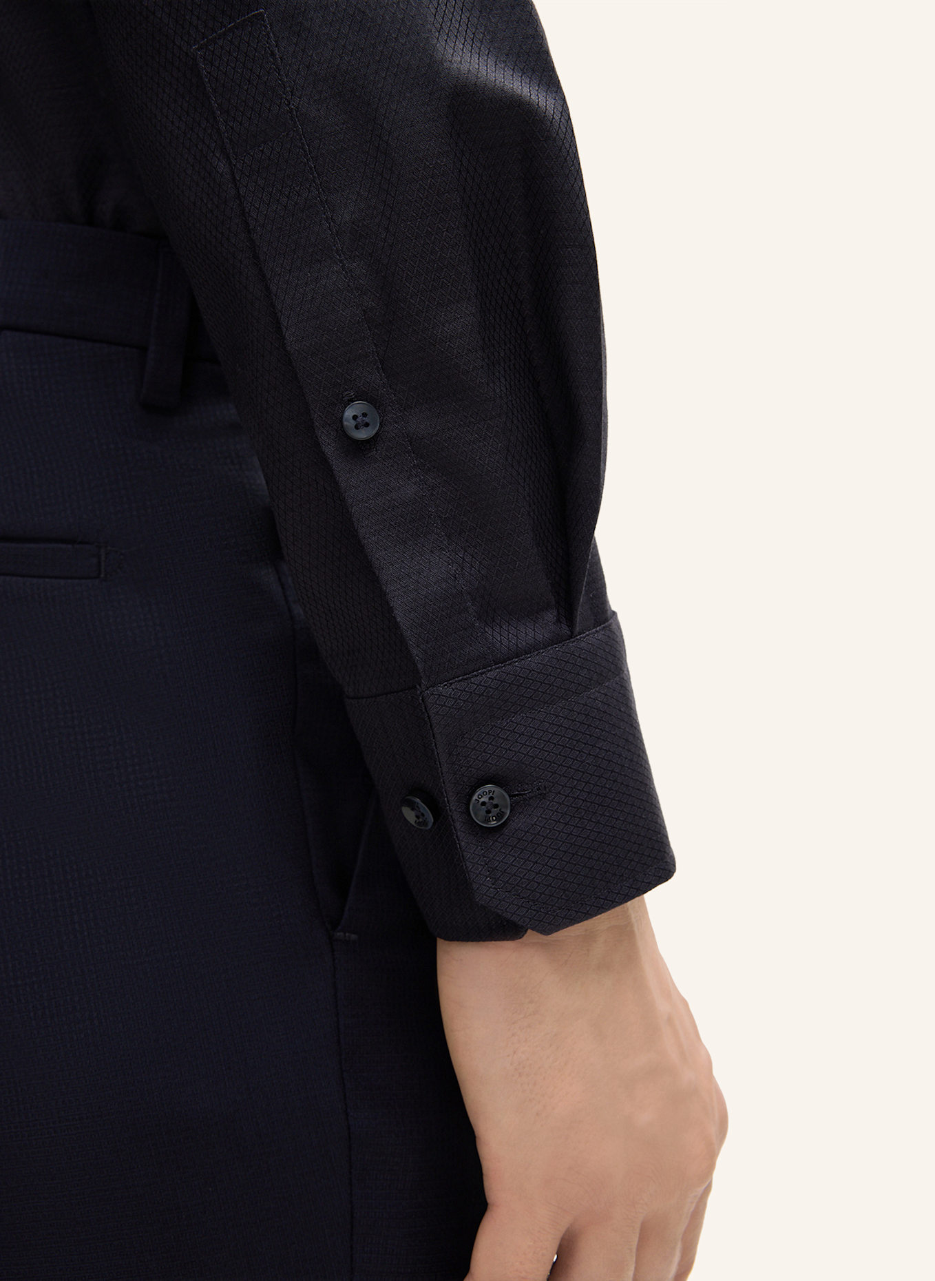 JOOP! Hemd Slim Fit: DUNKELBLAU