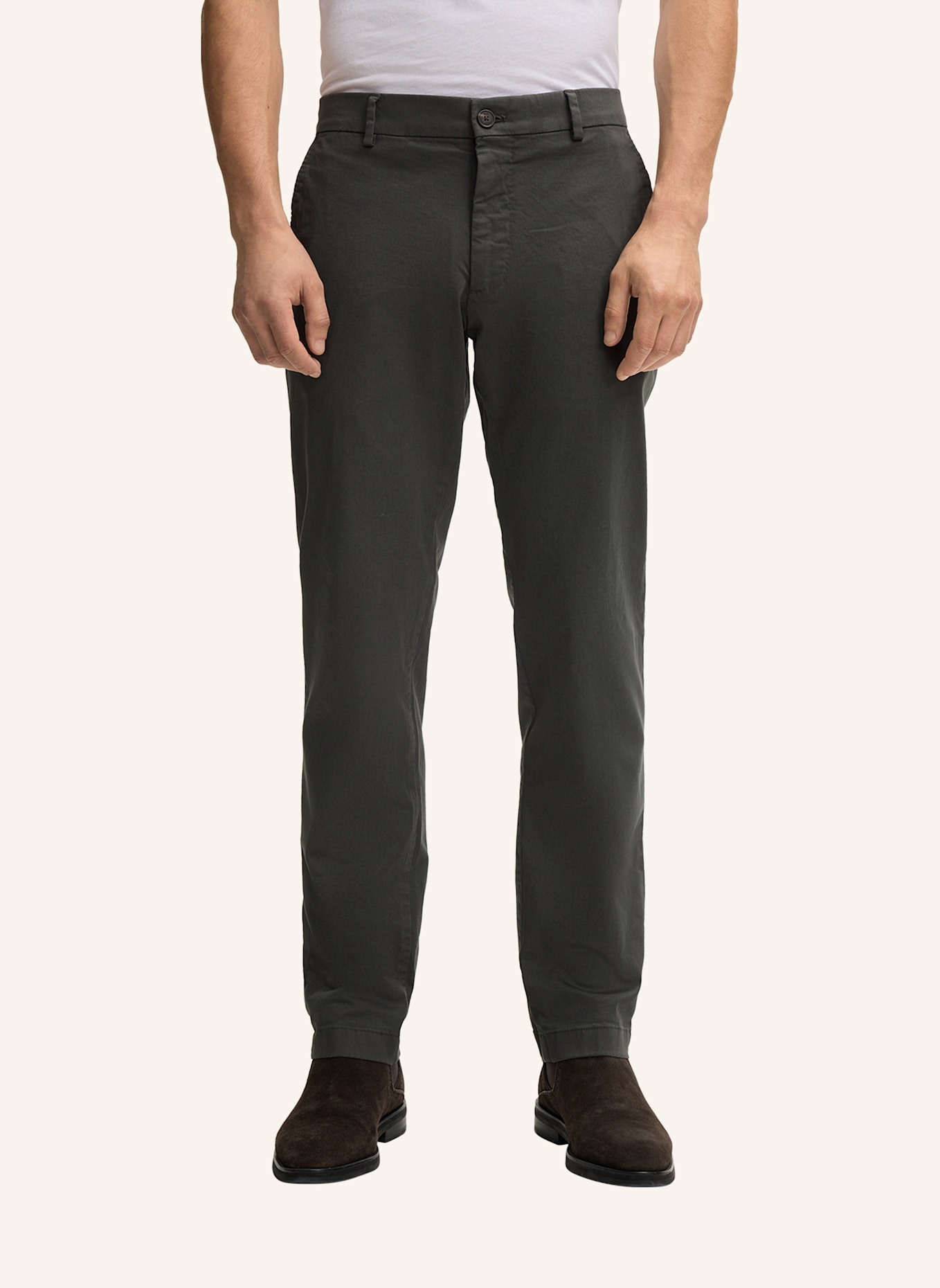 JOOP! Chino Slim Fit: DUNKELGRÜN