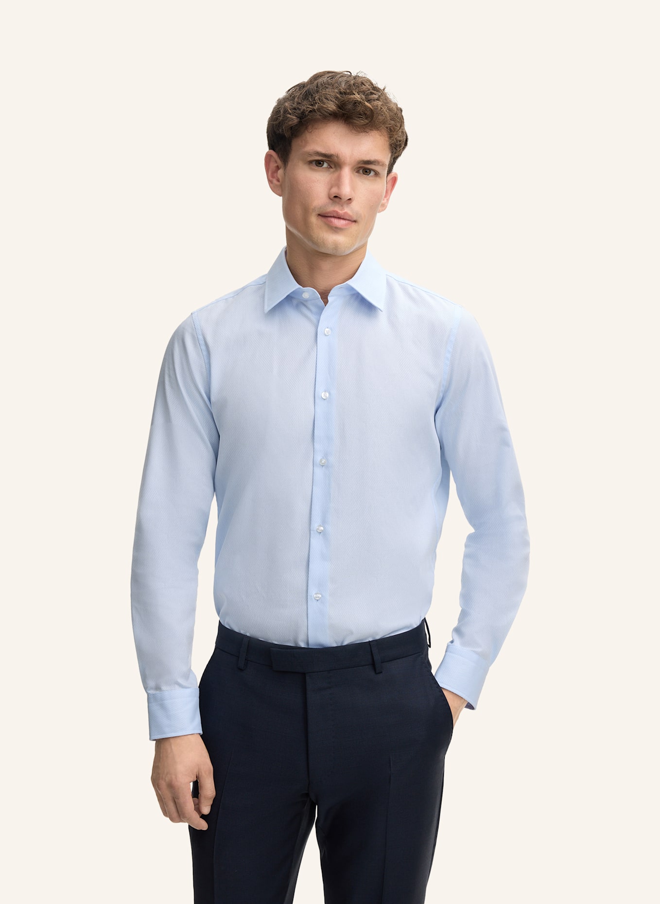 JOOP! Hemd Slim Fit: HELLBLAU