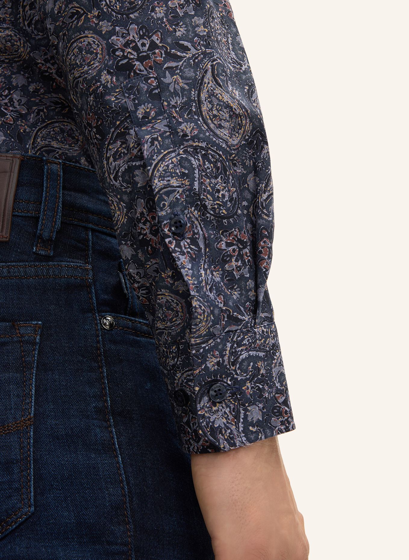 JOOP! Hemd Slim Fit: DUNKELBLAU