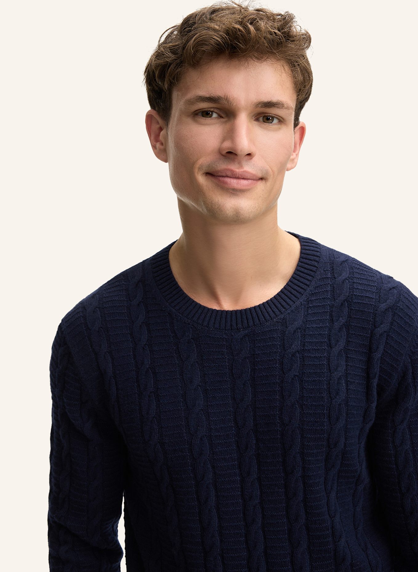 JOOP! Pullover LEVIOR: DUNKELBLAU