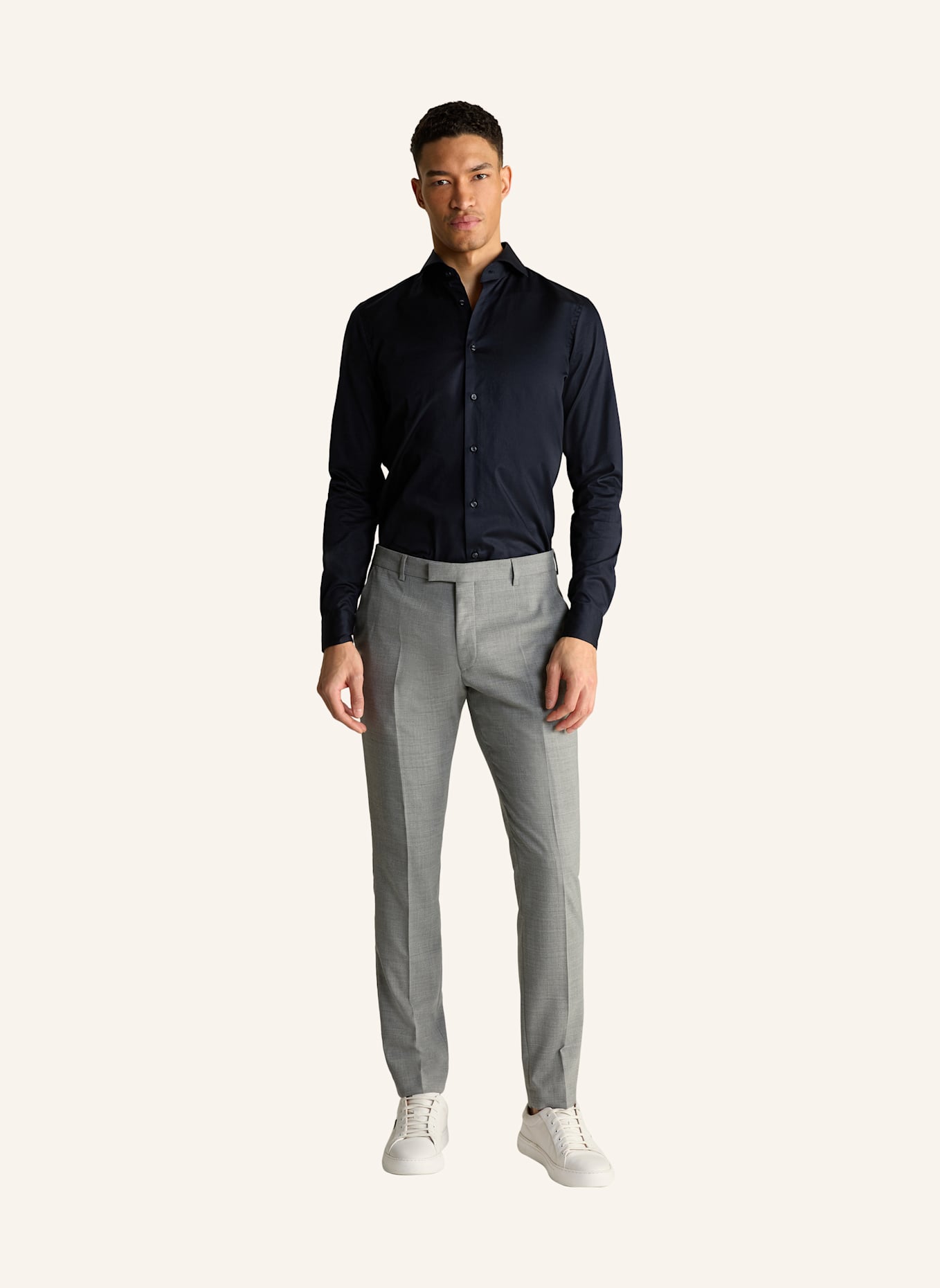 JOOP! Hemd Slim Fit: DUNKELBLAU