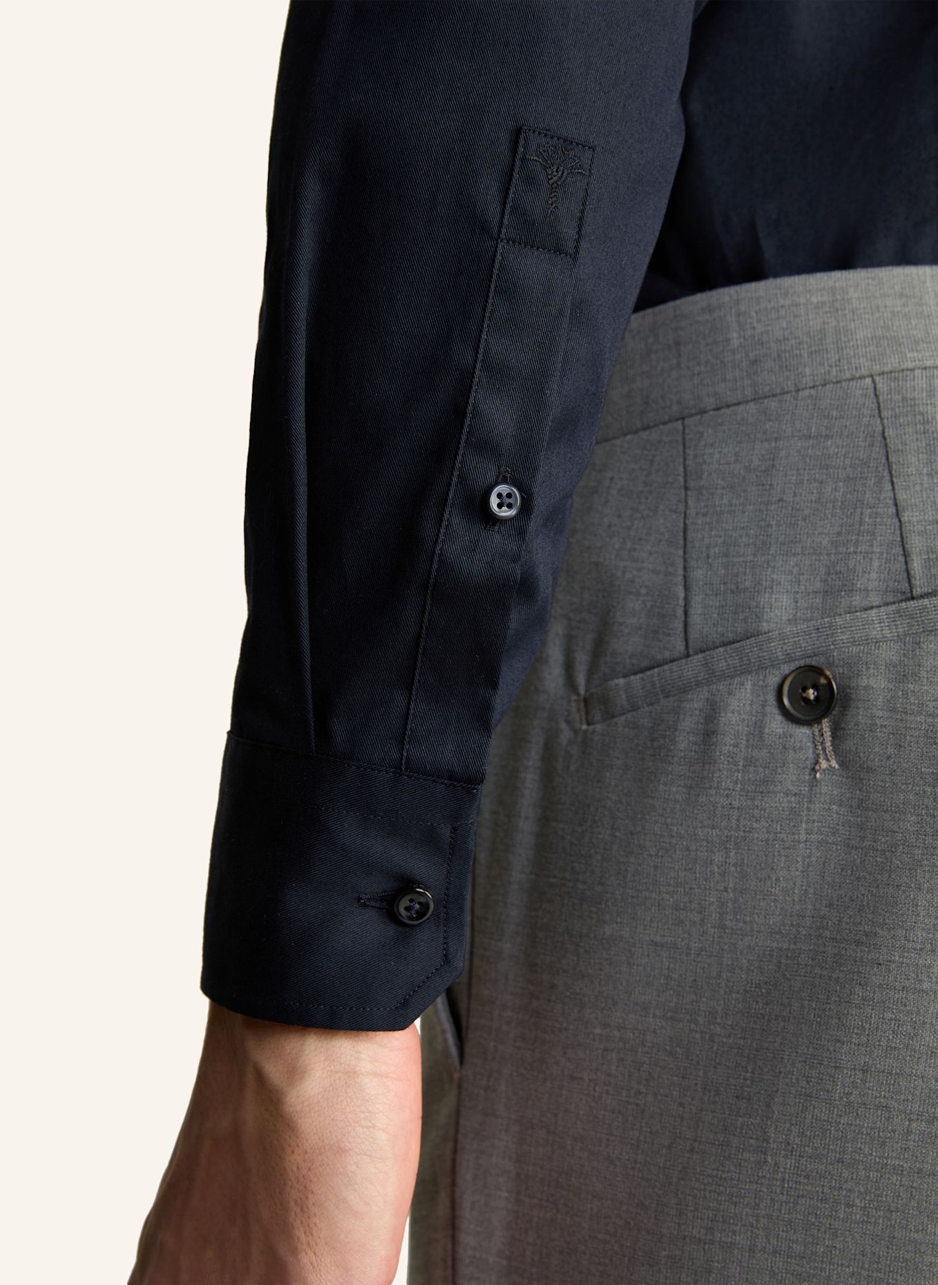 JOOP! Hemd Slim Fit: DUNKELBLAU