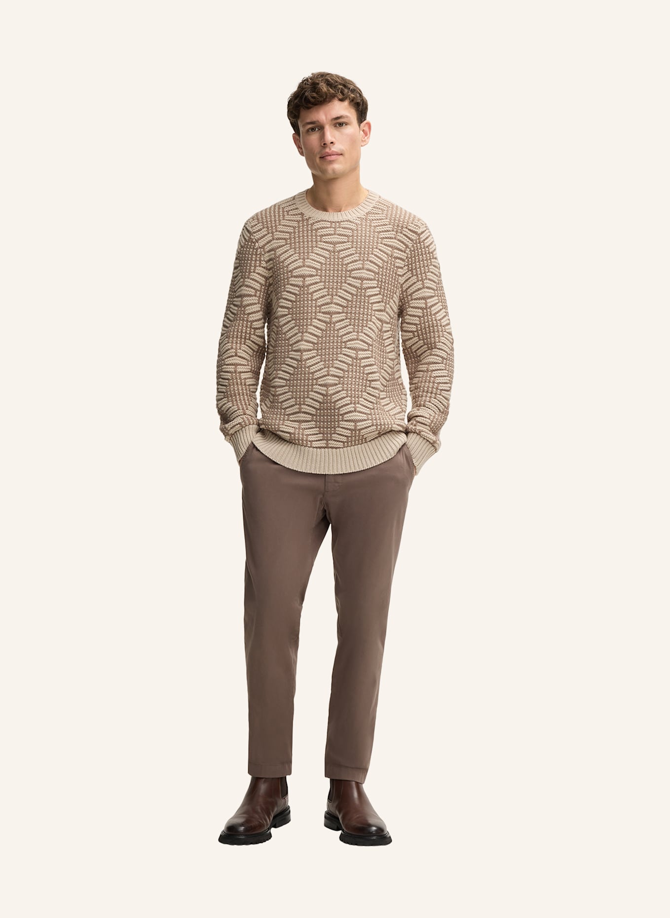 JOOP! Pullover: BEIGE