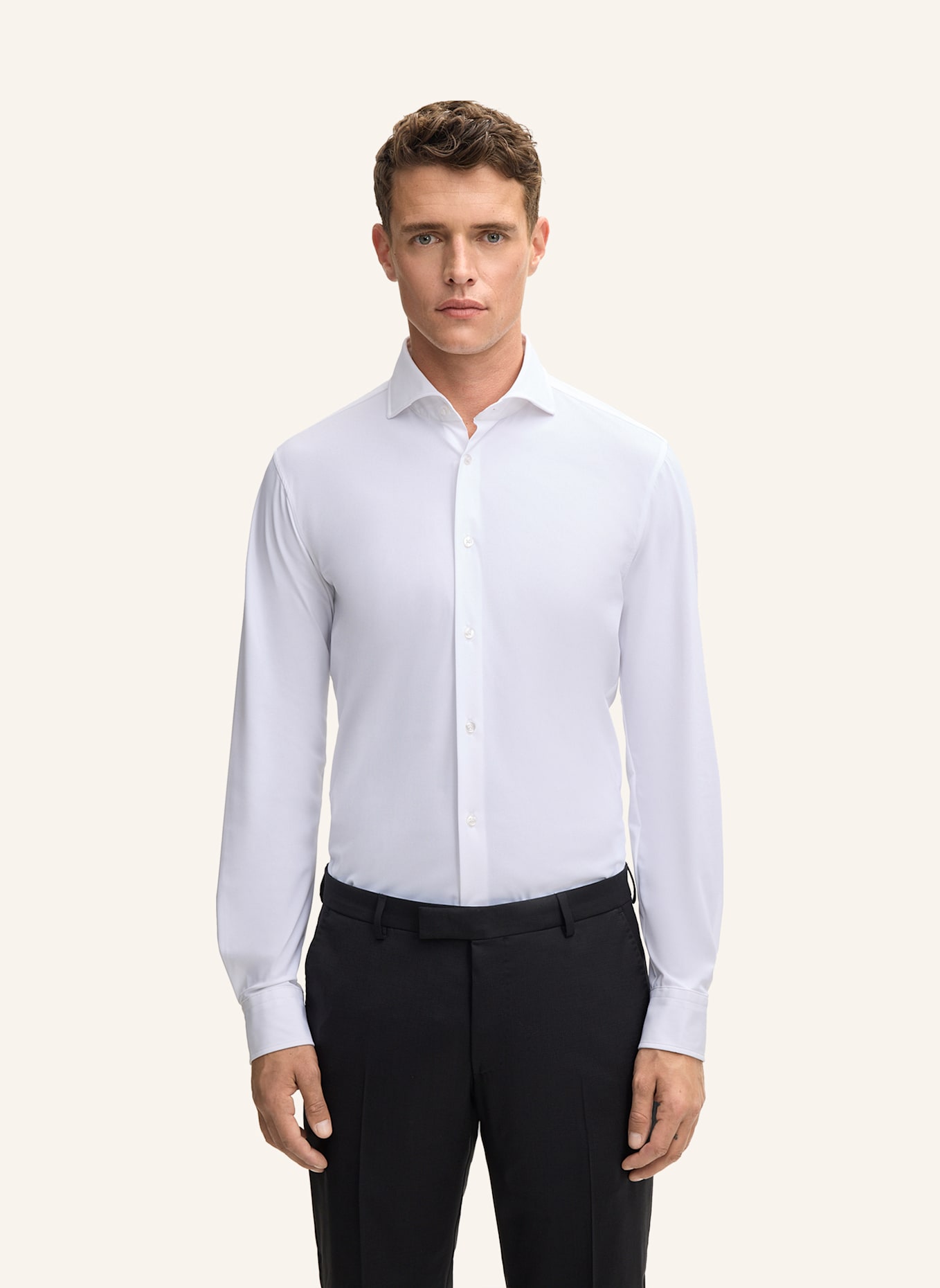 JOOP! Hemd Slim Fit: WEISS