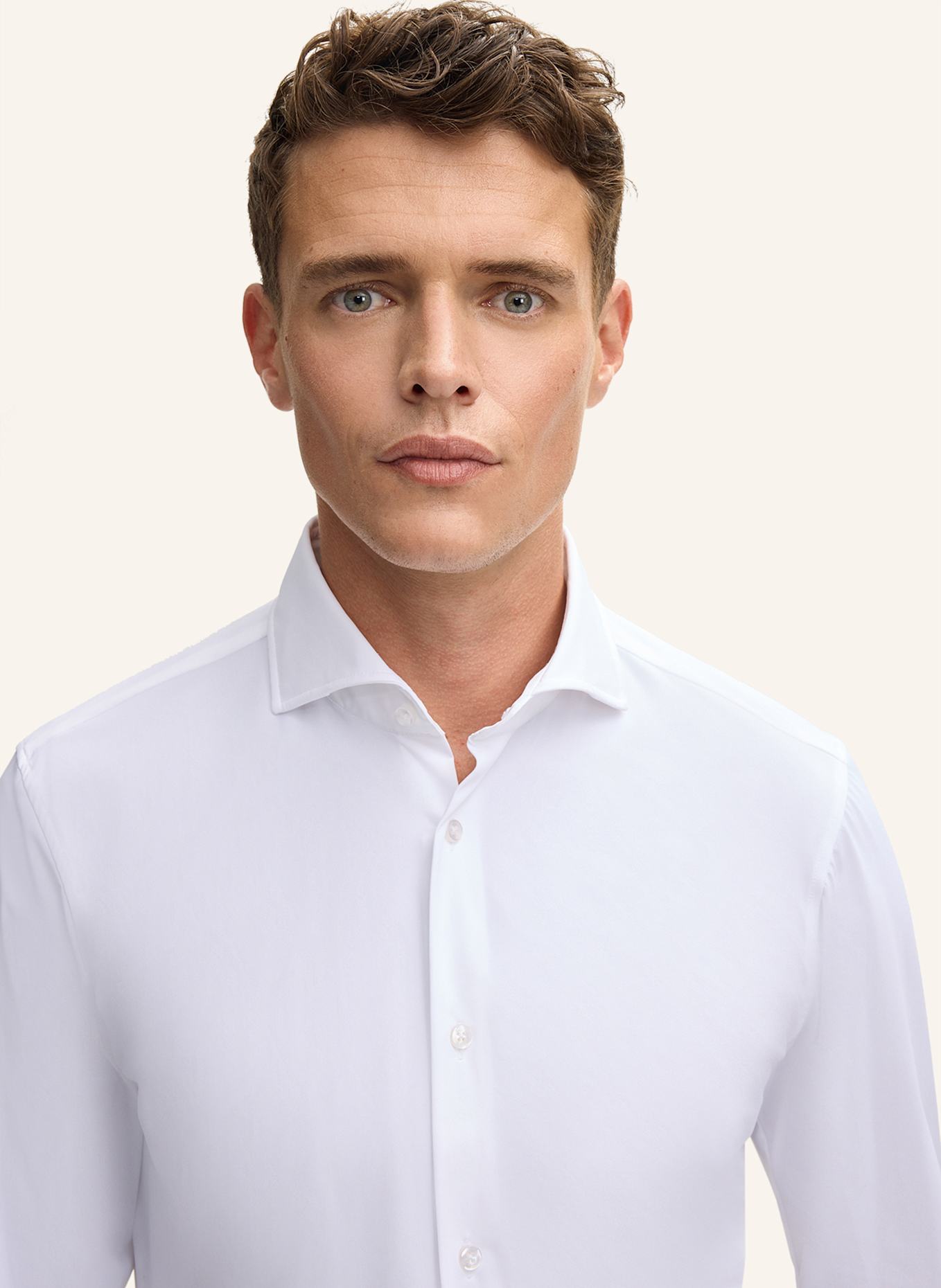 JOOP! Hemd Slim Fit: WEISS