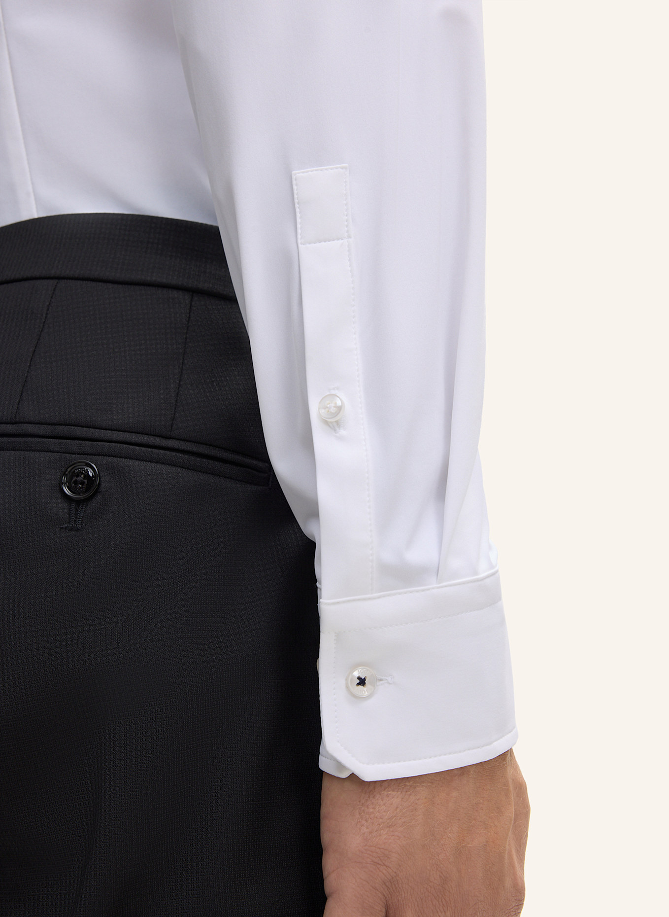 JOOP! Hemd Slim Fit: WEISS