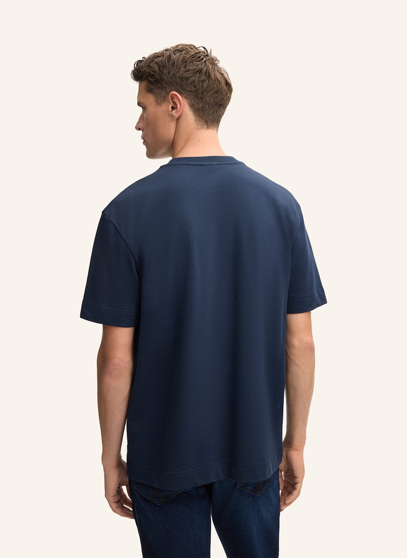 JOOP! T-Shirt: DUNKELBLAU