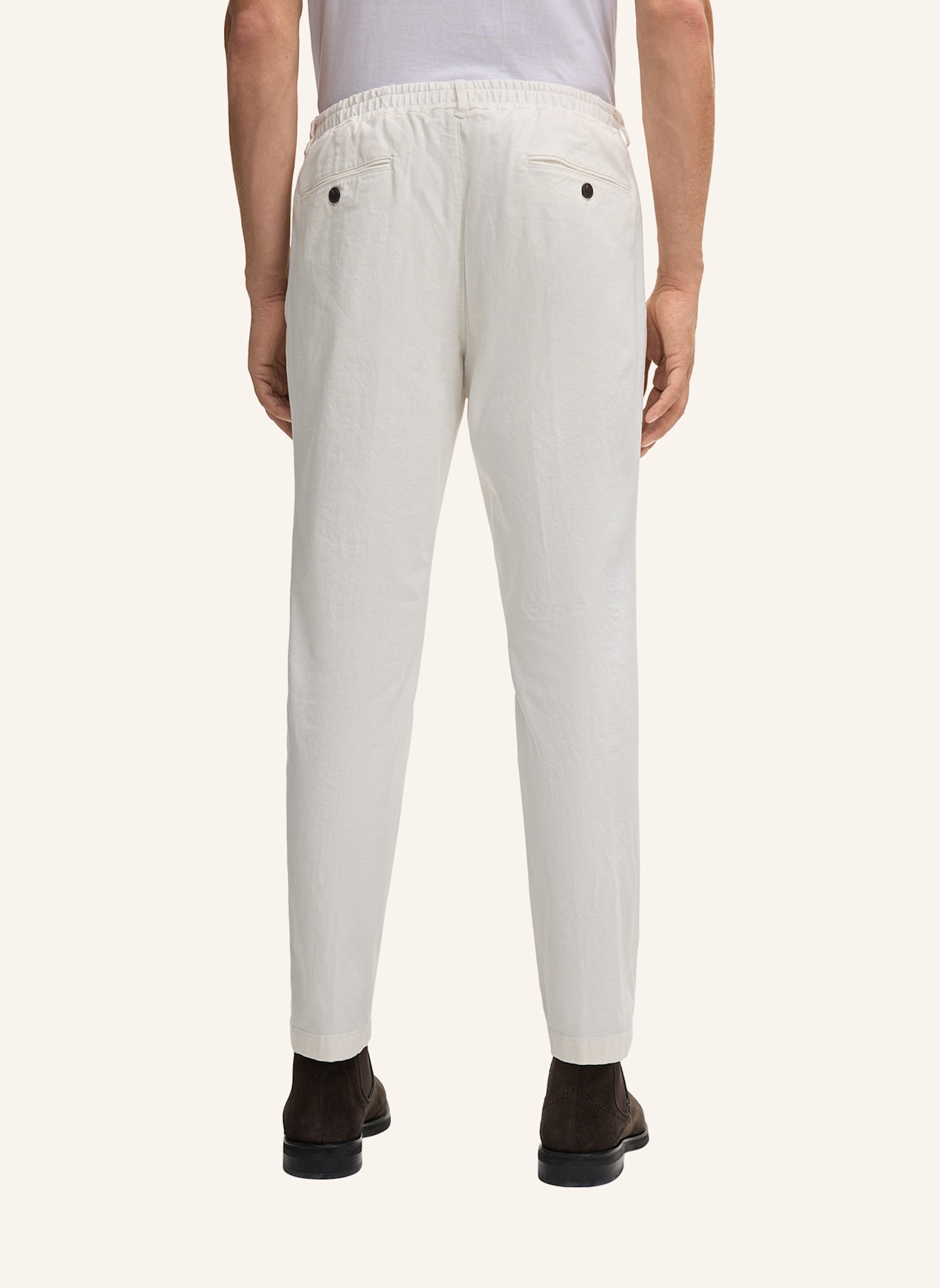 JOOP! Chino Loose Fit: WEISS