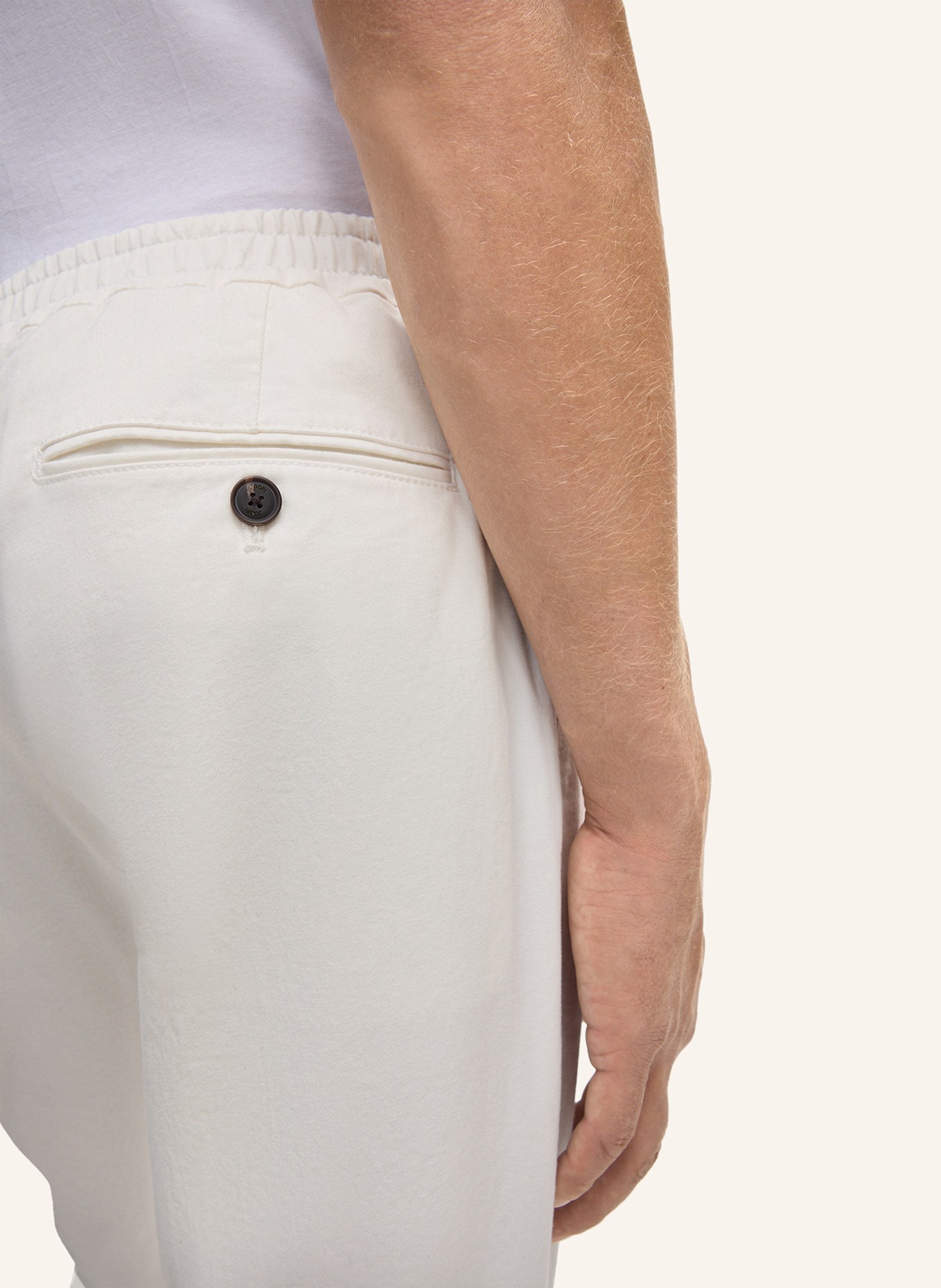 JOOP! Chino Loose Fit: WEISS