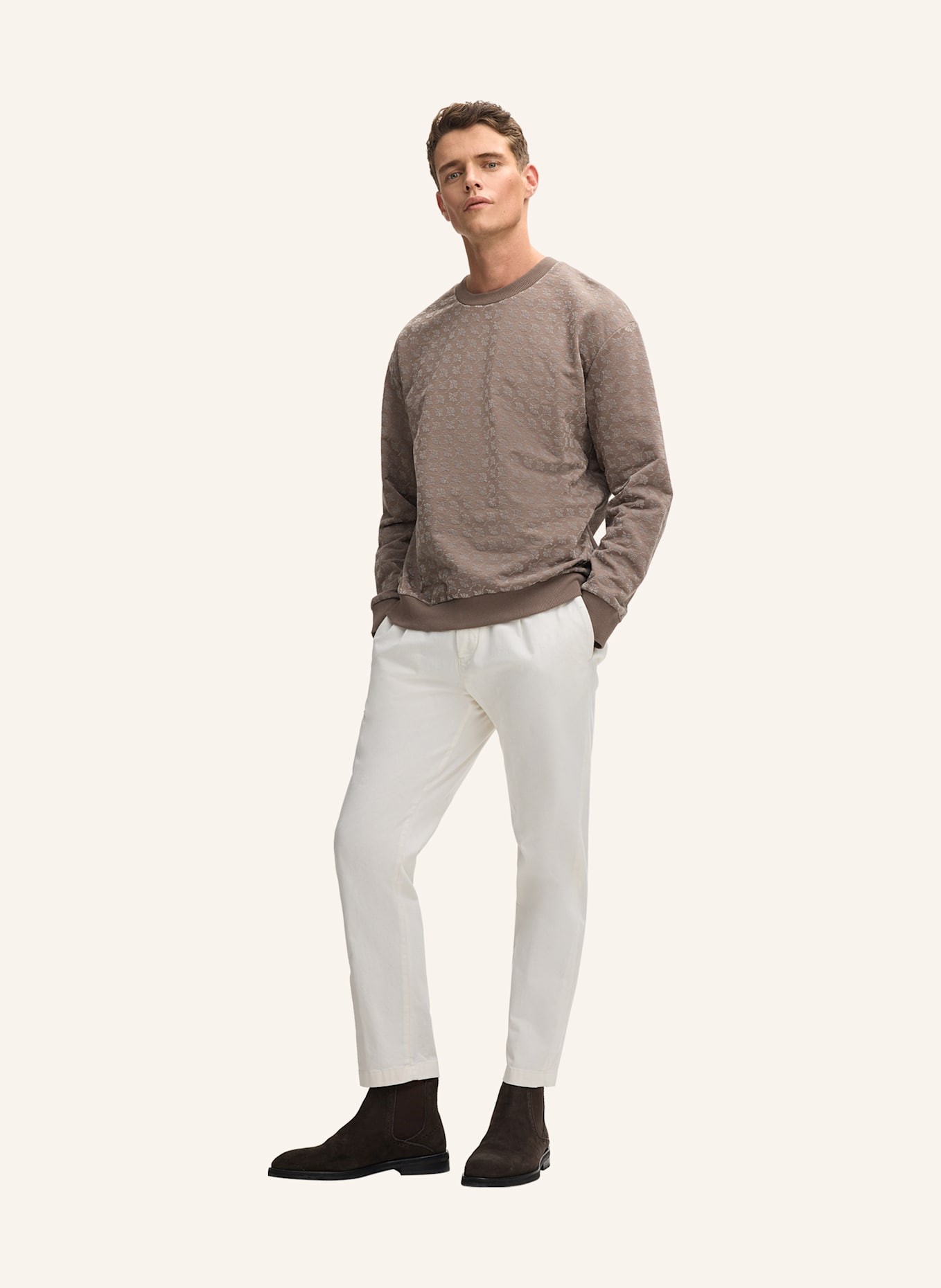 JOOP! Sweatshirt: TAUPE