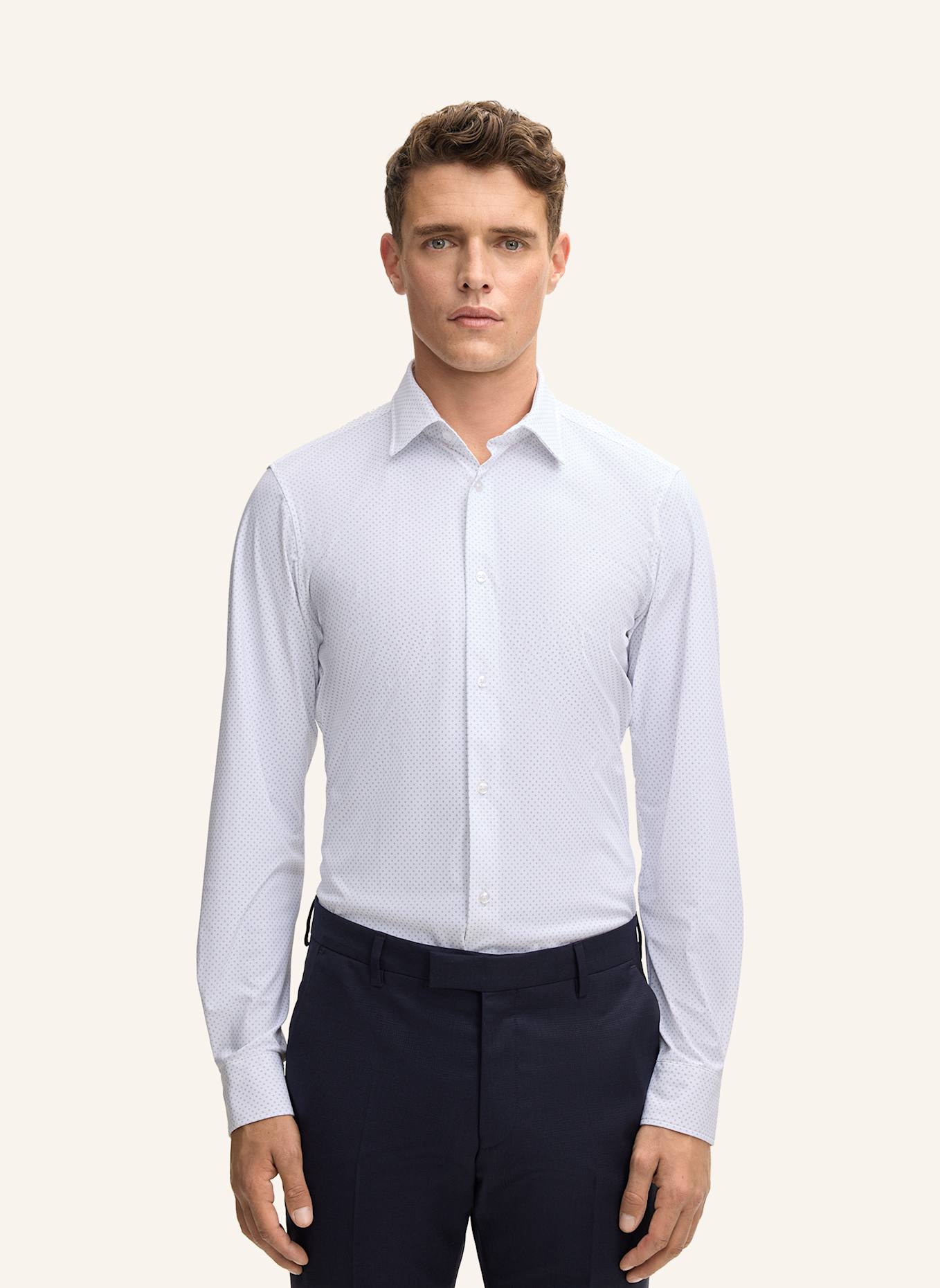 JOOP! Hemd Slim Fit: WEISS