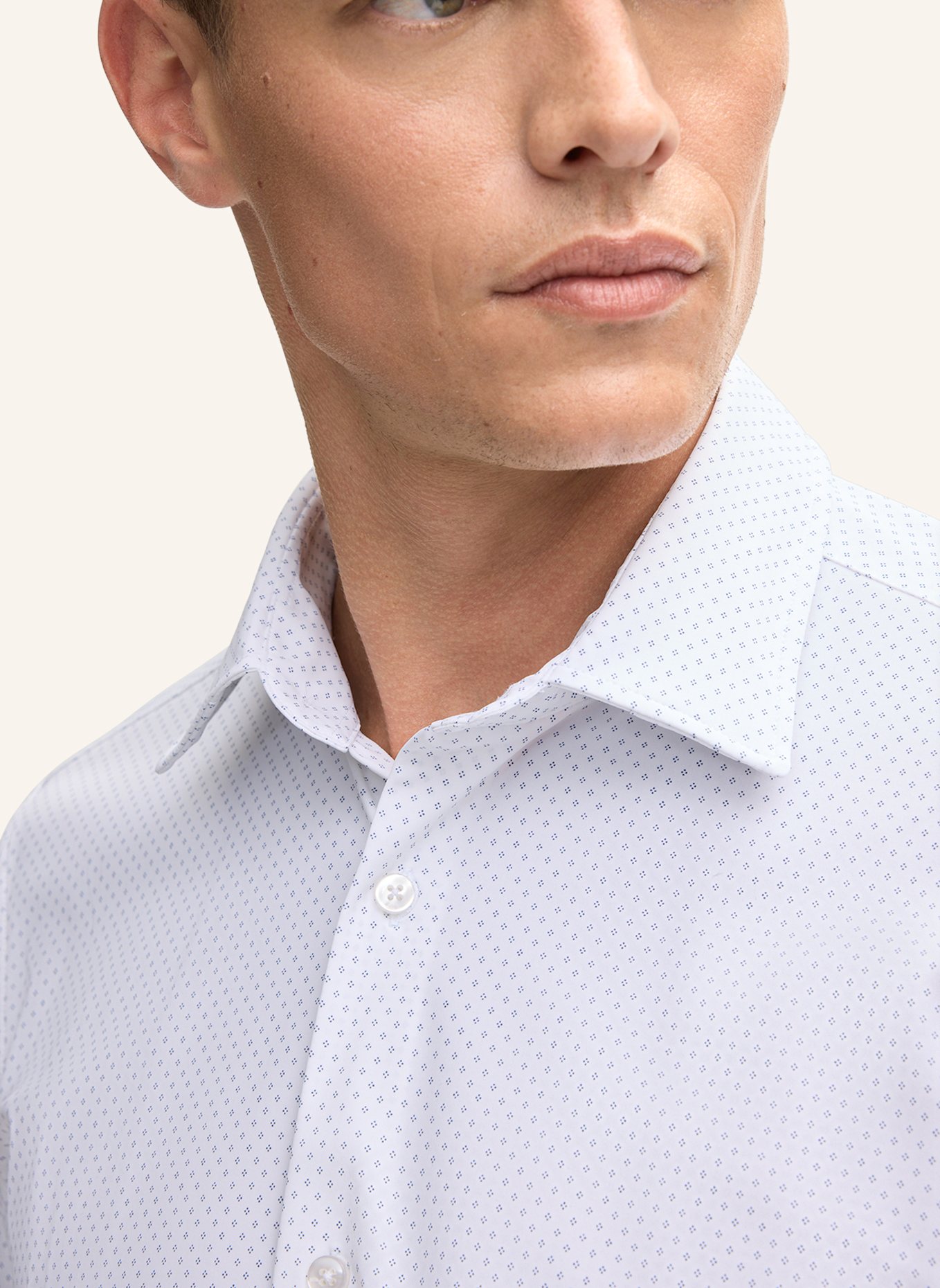 JOOP! Hemd Slim Fit: WEISS