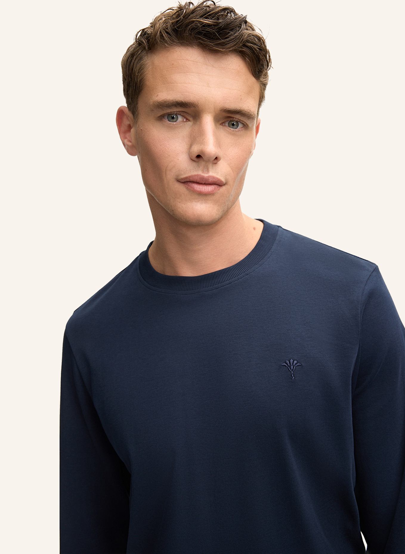 JOOP! Longsleeve: DUNKELBLAU