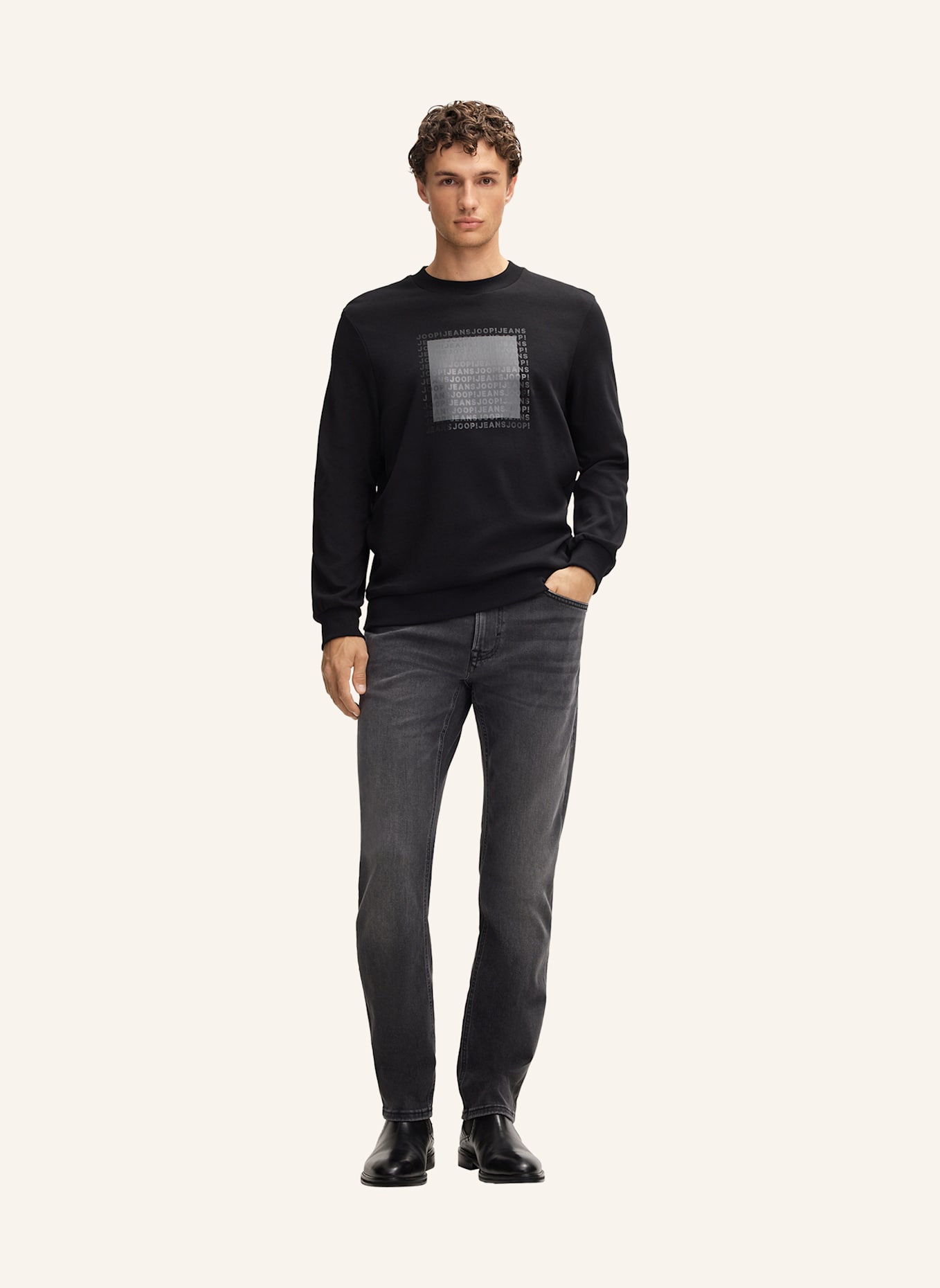 JOOP! JEANS Sweatshirt: SCHWARZ