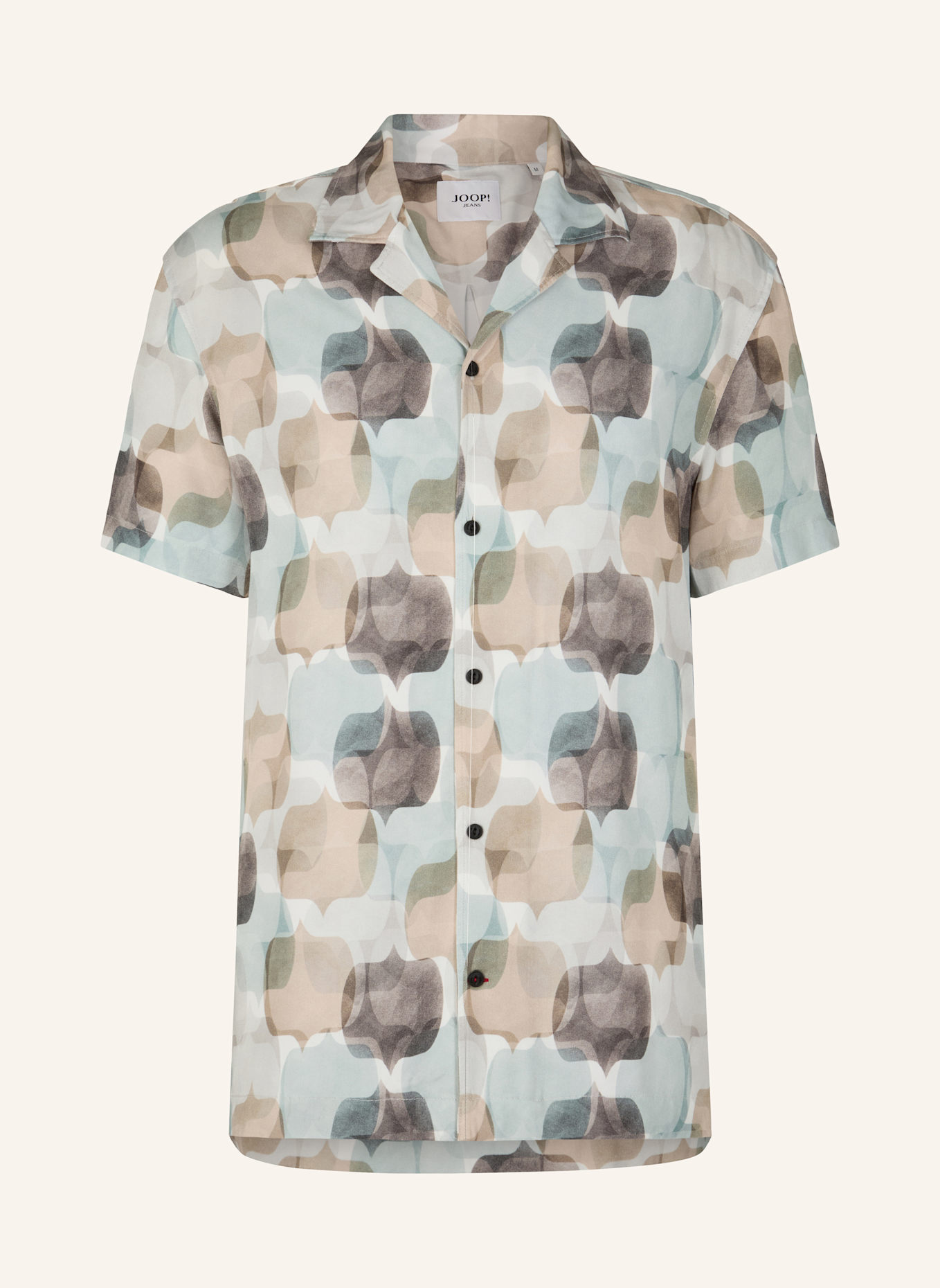 JOOP! JEANS Kurzarm-Hemd Regular Fit: ECRU