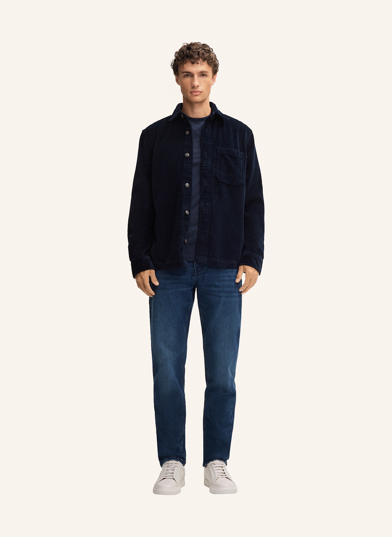JOOP! JEANS Longsleeve: DUNKELBLAU