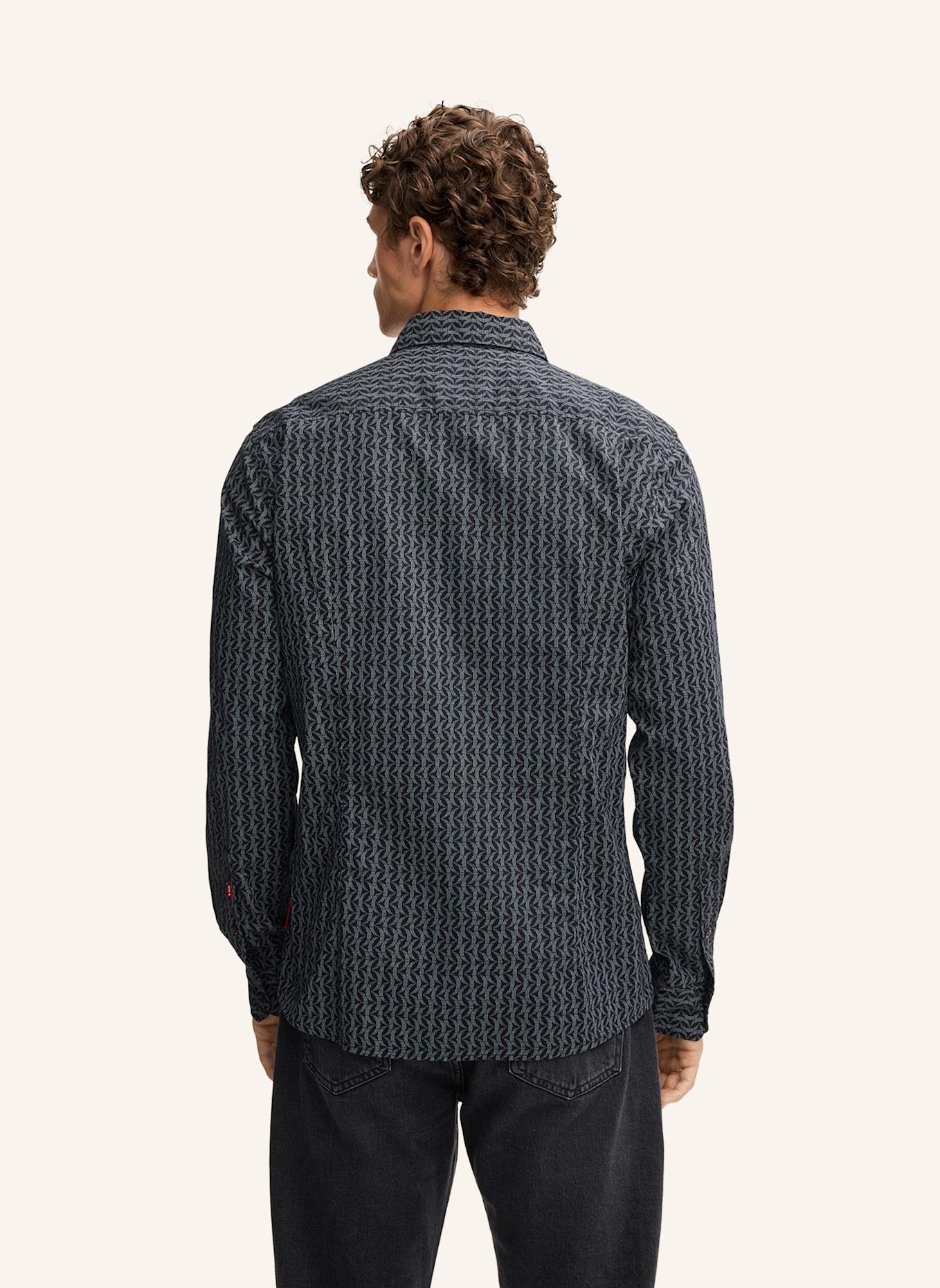 JOOP! JEANS Hemd Modern Fit: SCHWARZ